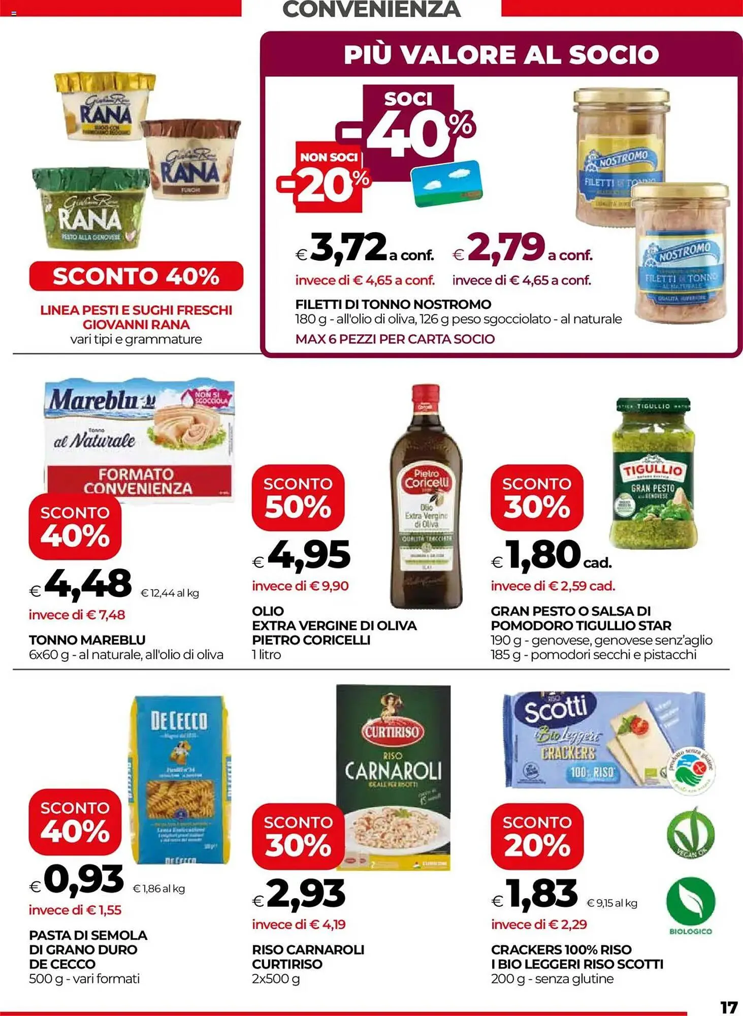 Volantino Unicoop da 17 luglio a 30 luglio di 2025 - Pagina del volantino 17