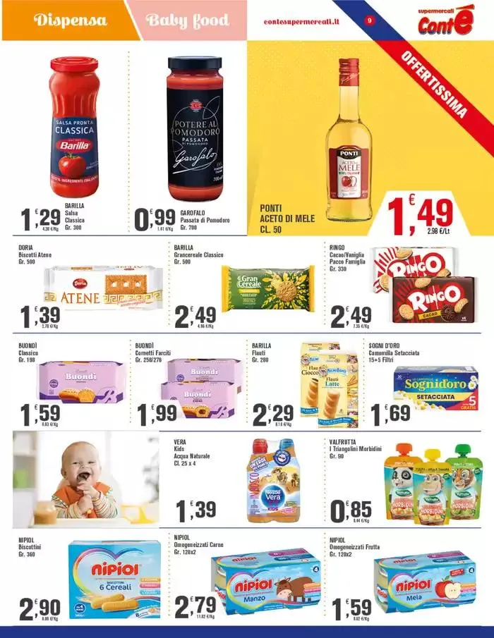 Festeggiamo la mamma con super offerte! da 8 maggio a 18 maggio di 2025 - Pagina del volantino 9