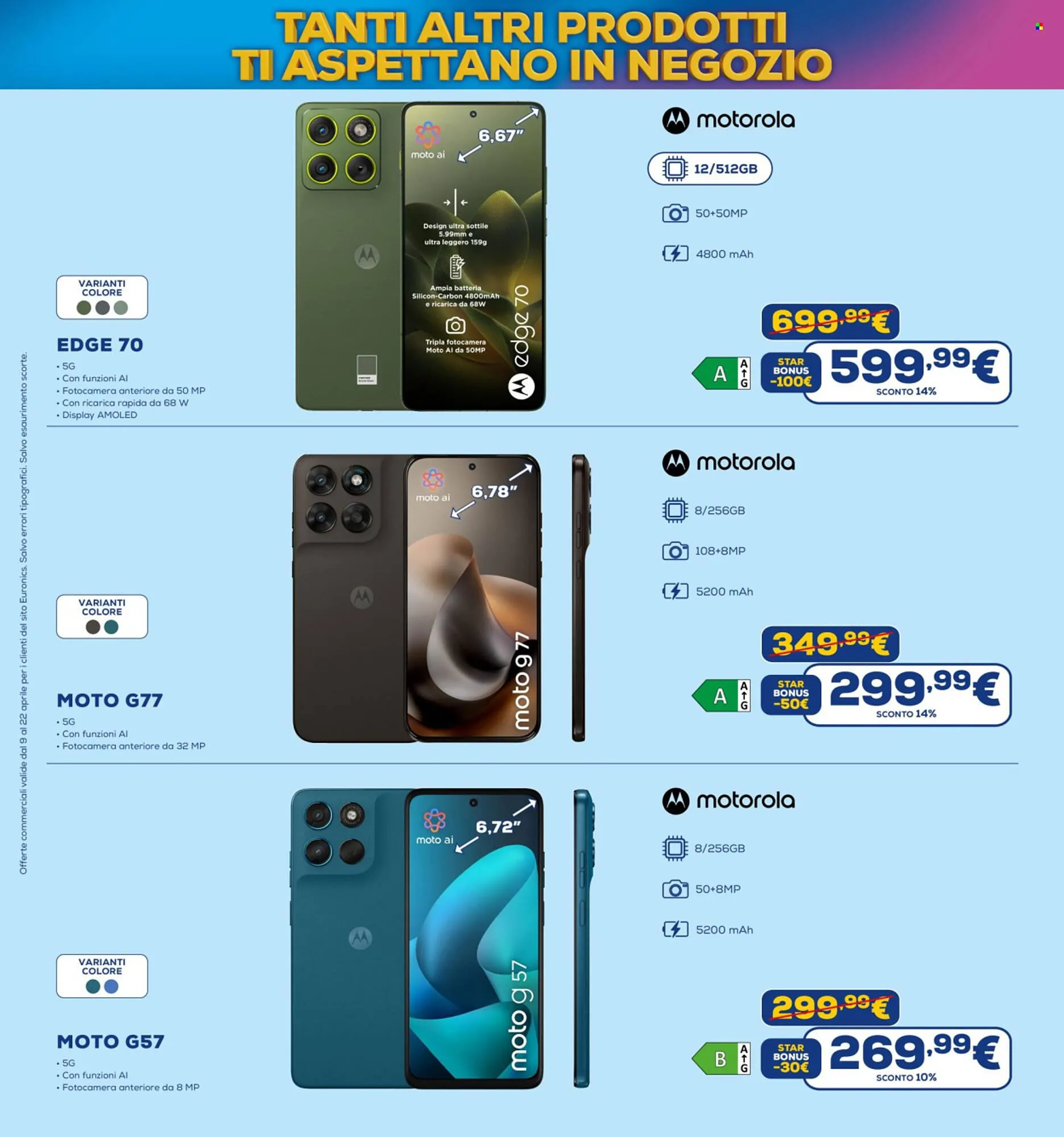 Volantino Euronics da 9 aprile a 22 aprile di 2026 - Pagina del volantino 16