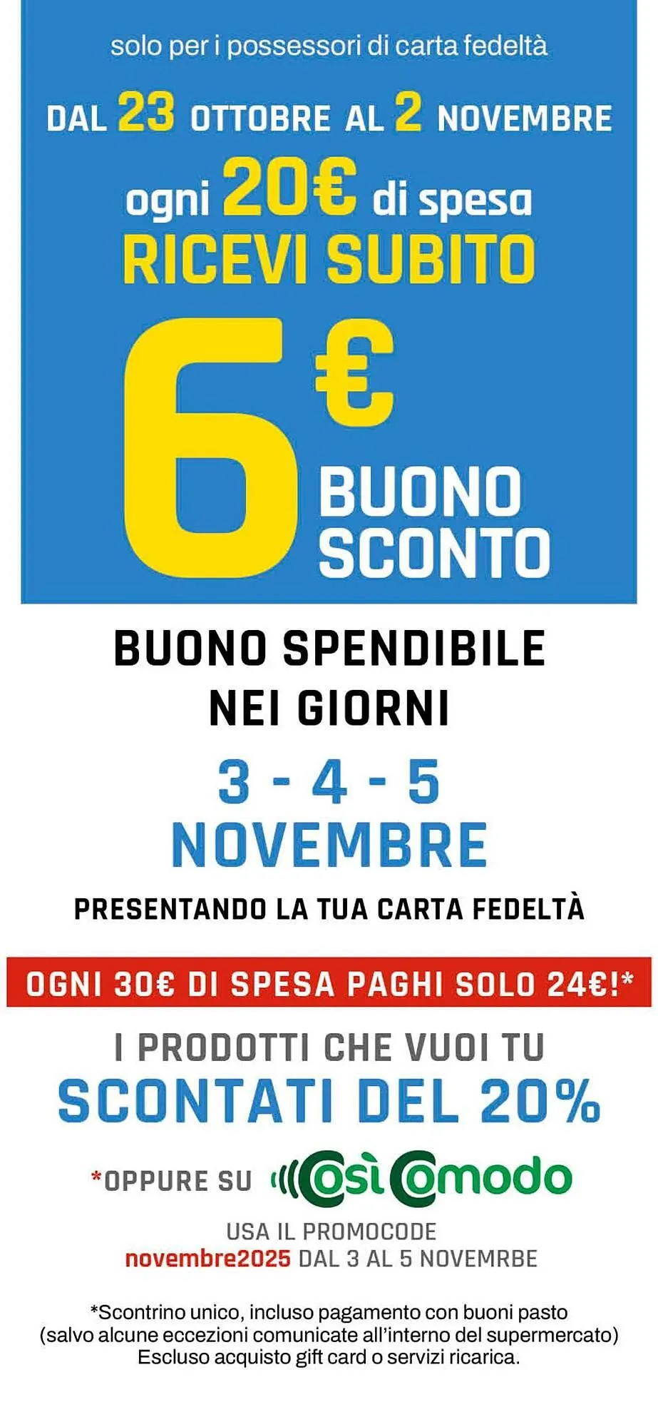 Volantino Supermercati Dok da 23 ottobre a 2 novembre di 2025 - Pagina del volantino 2