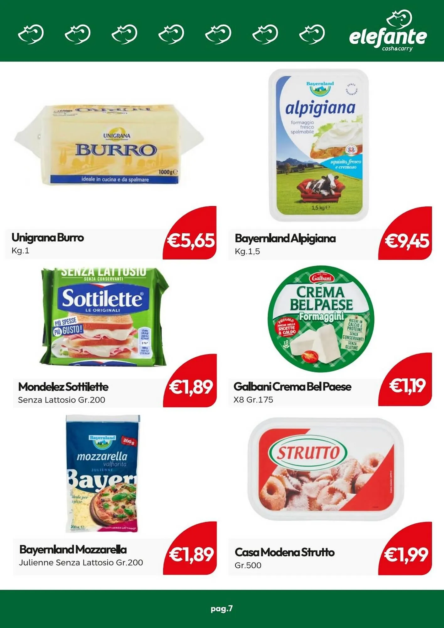 Volantino Elefante Cash & Carry da 14 maggio a 24 maggio di 2026 - Pagina del volantino 7