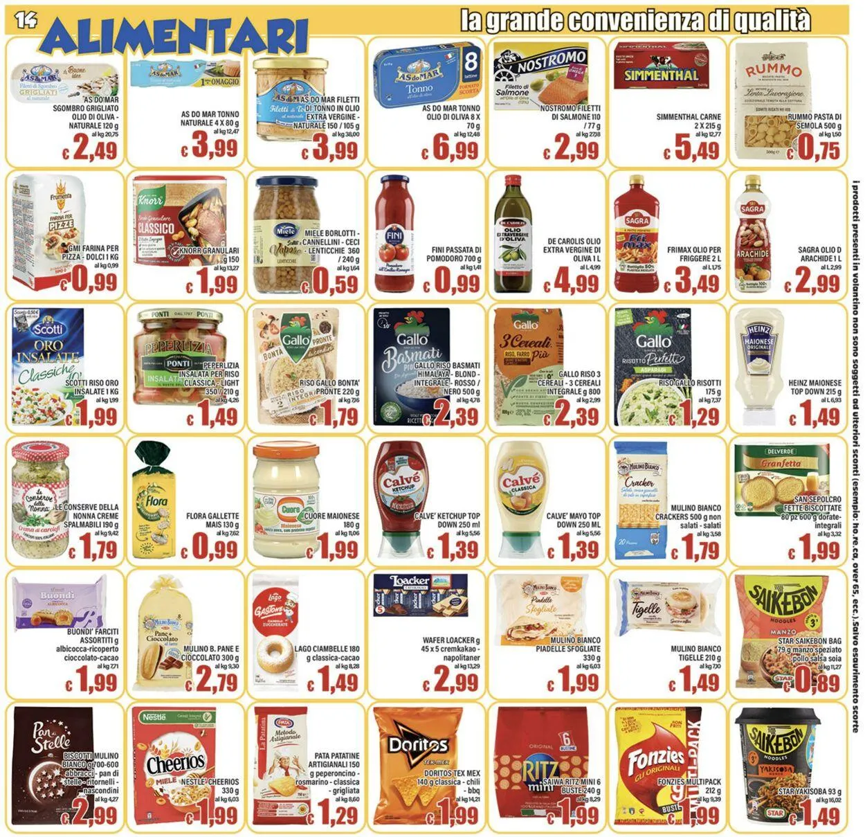Top Supermercati Volantino attuale da 5 giugno a 19 giugno di 2025 - Pagina del volantino 14