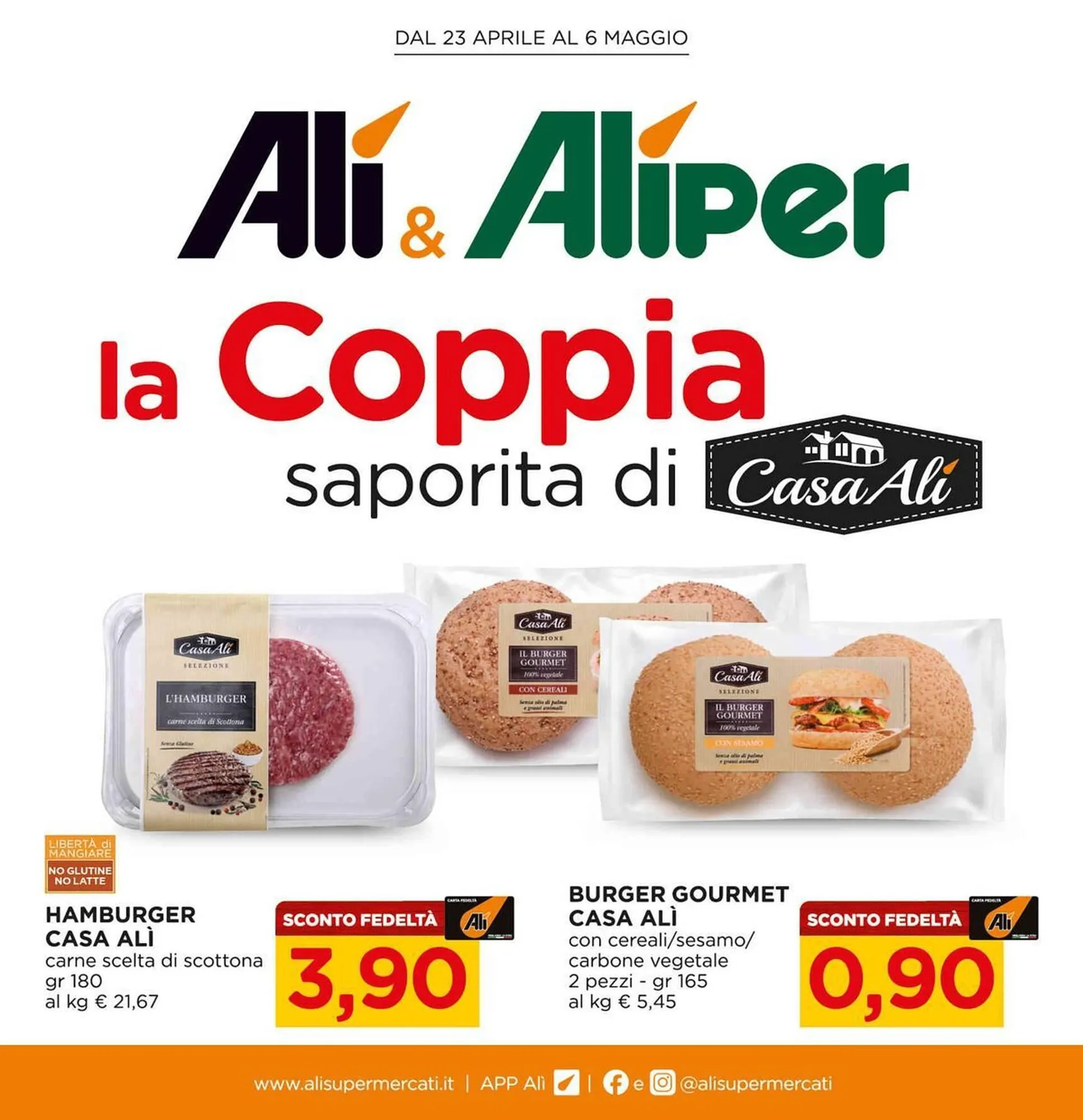 Volantino Alì Supermercati da 23 aprile a 6 maggio di 2026 - Pagina del volantino 1