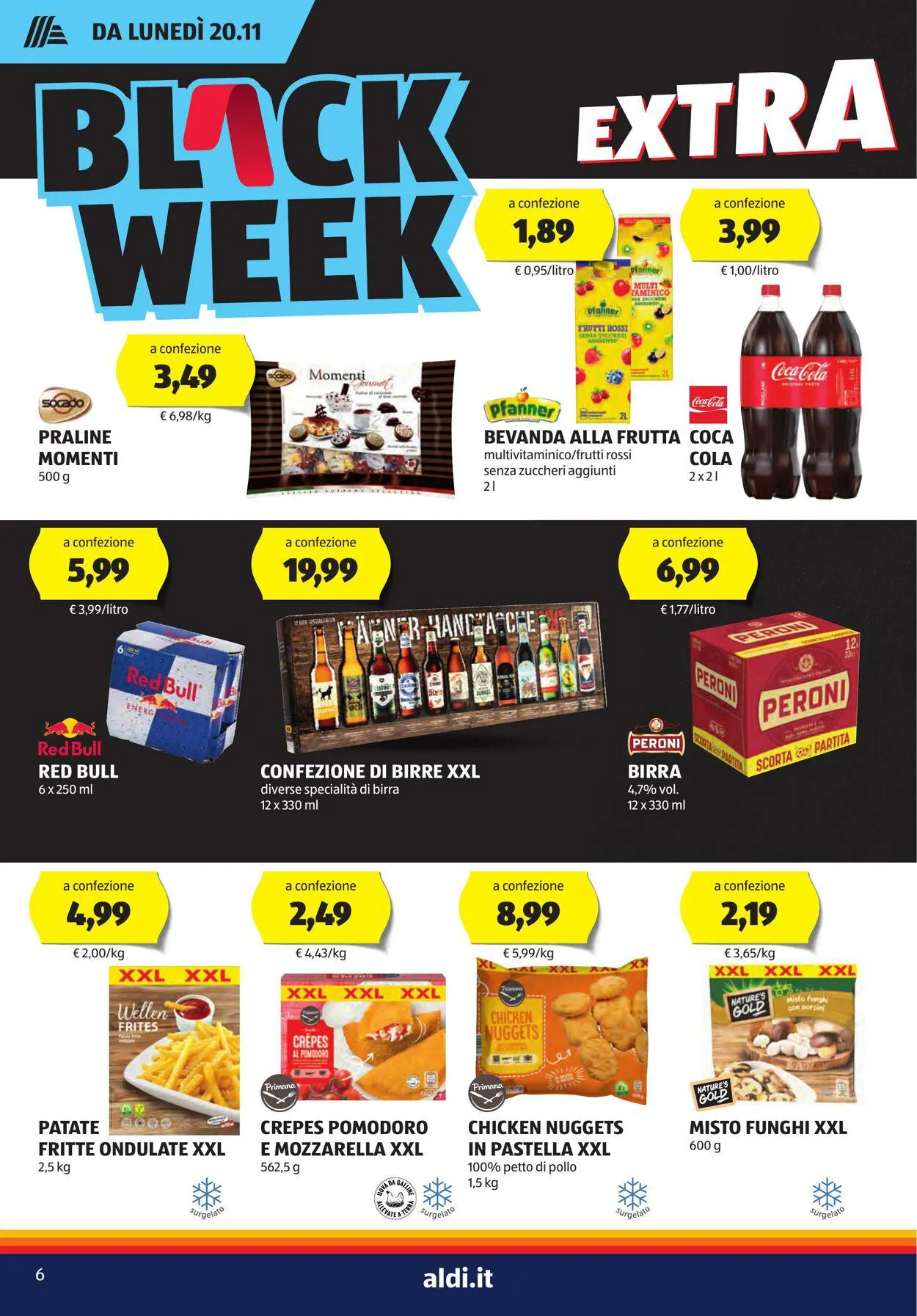 Aldi Volantino attuale da 20 novembre a 26 novembre di 2023 - Pagina del volantino 6