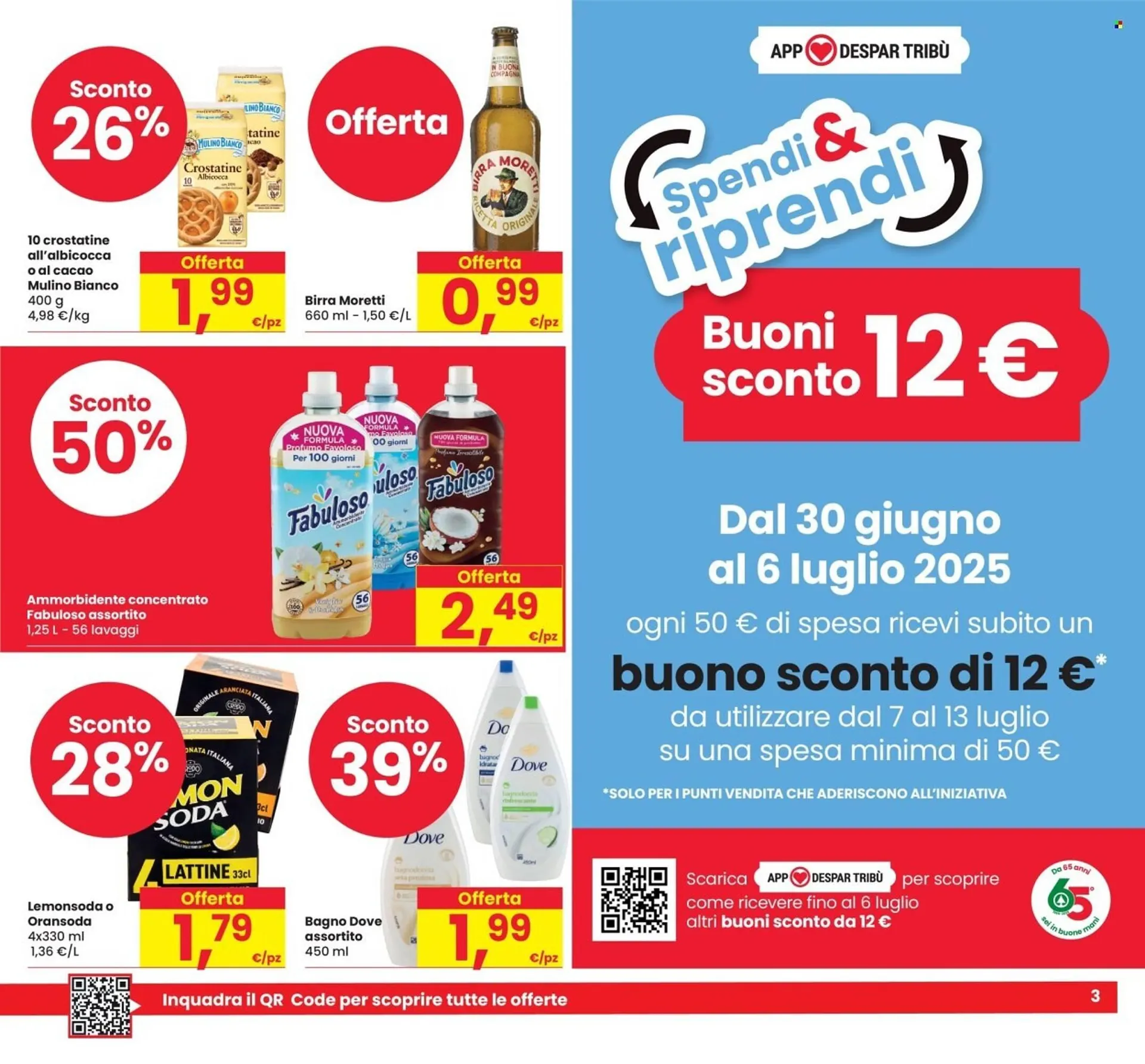 Volantino Eurospar da 26 giugno a 9 luglio di 2025 - Pagina del volantino 3
