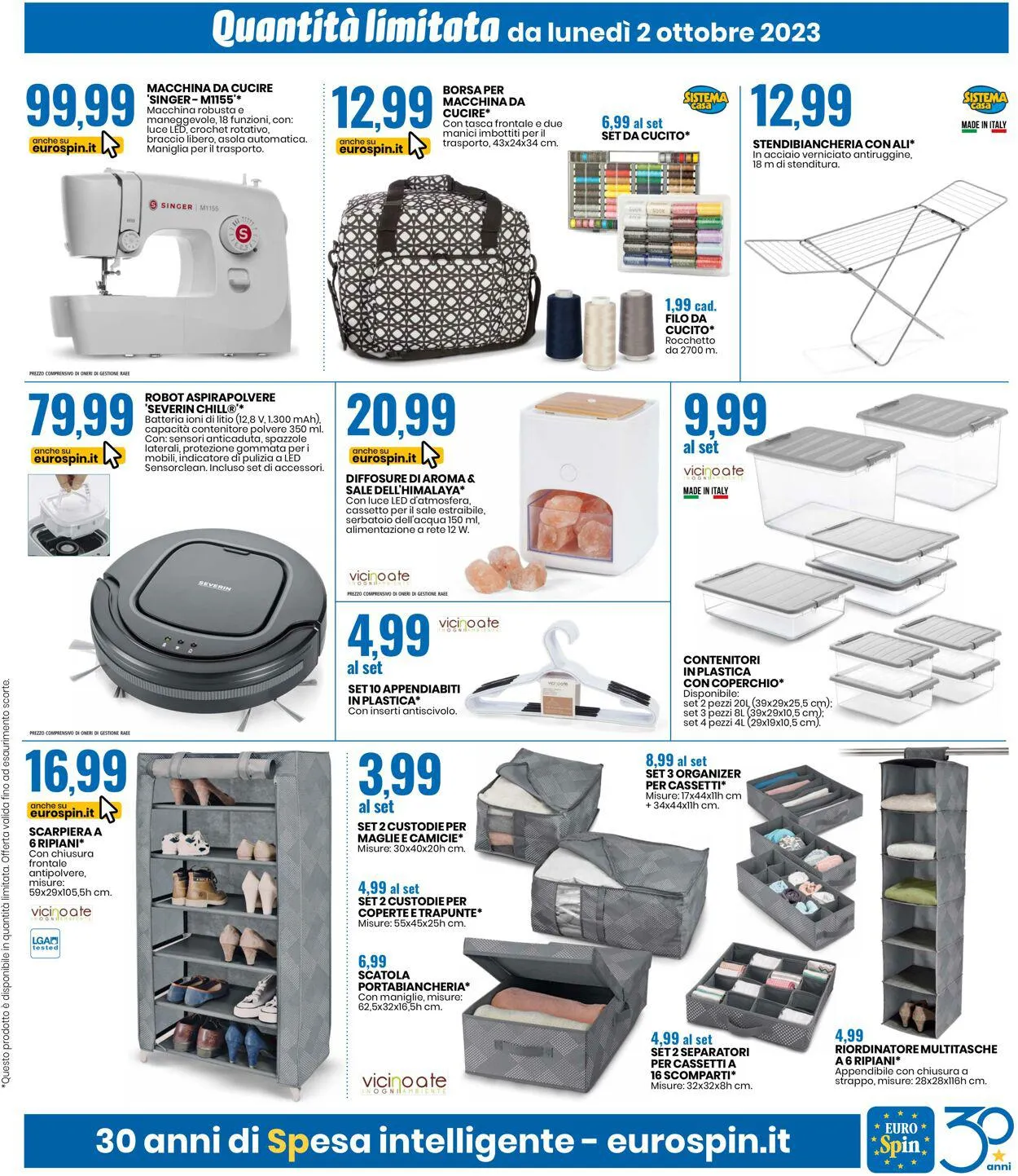 EURO Spin Volantino attuale da 25 settembre a 8 ottobre di 2023 - Pagina del volantino 17