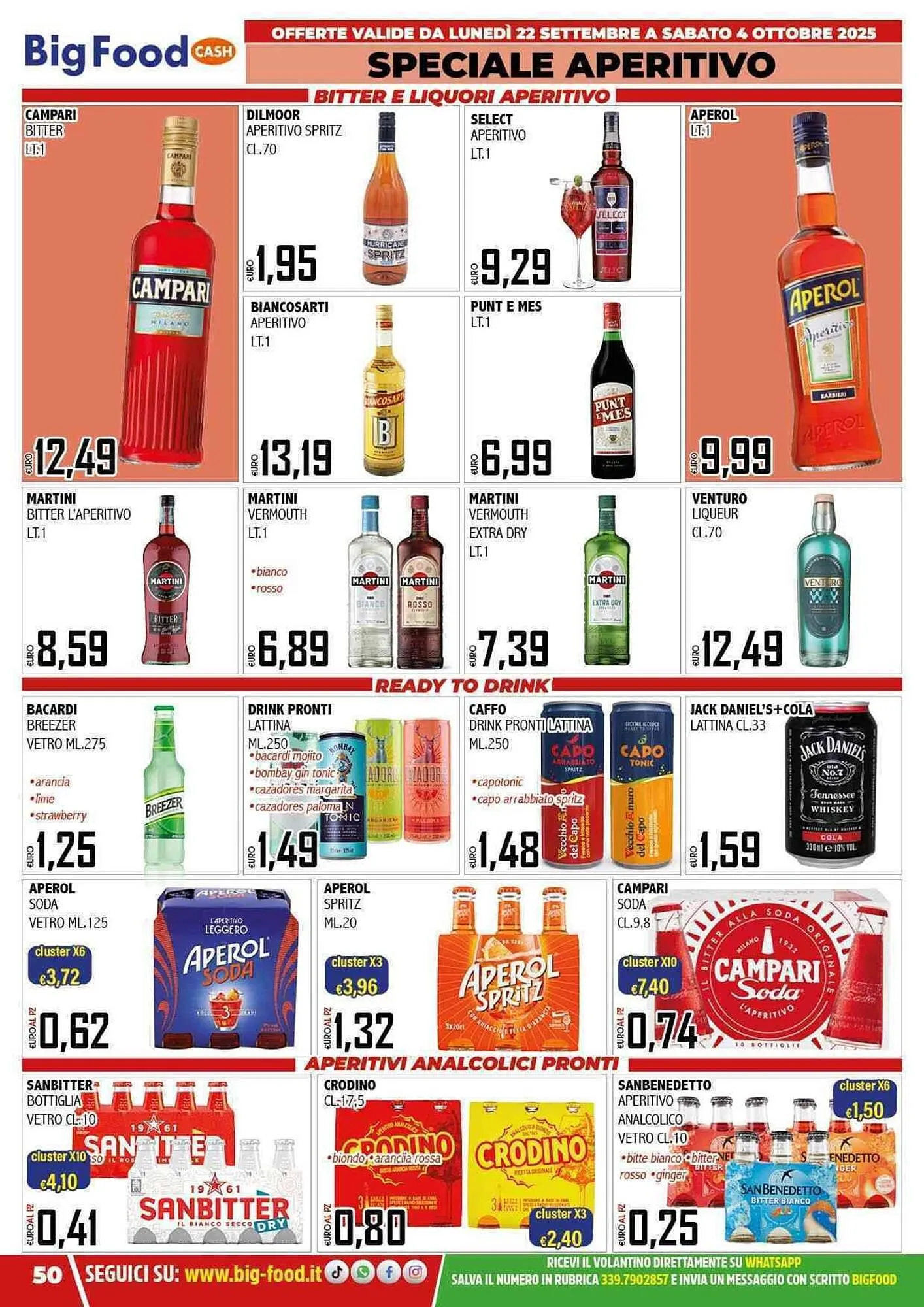 Volantino Big Food da 22 settembre a 4 ottobre di 2025 - Pagina del volantino 50