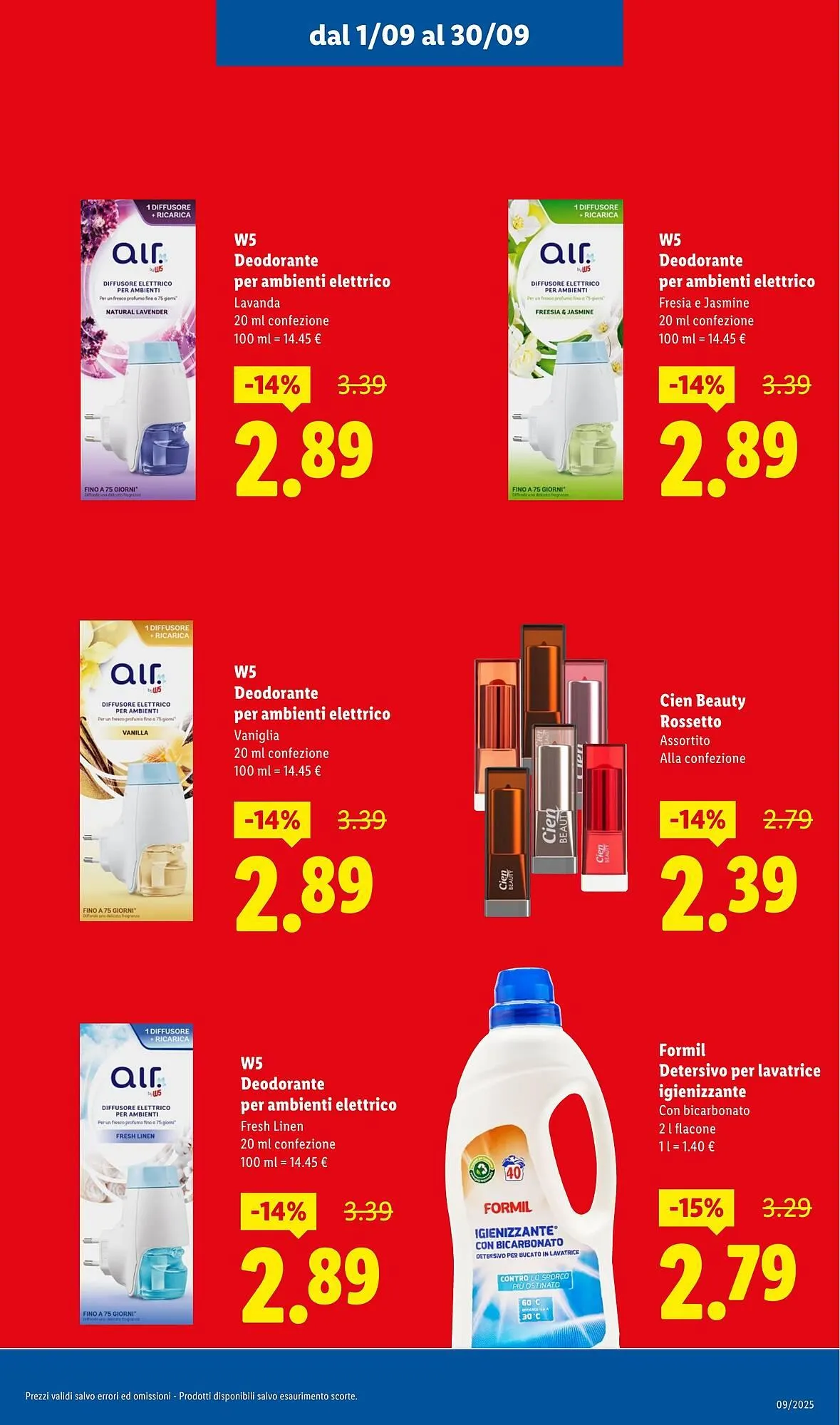 Volantino Lidl da 1 settembre a 30 settembre di 2025 - Pagina del volantino 15