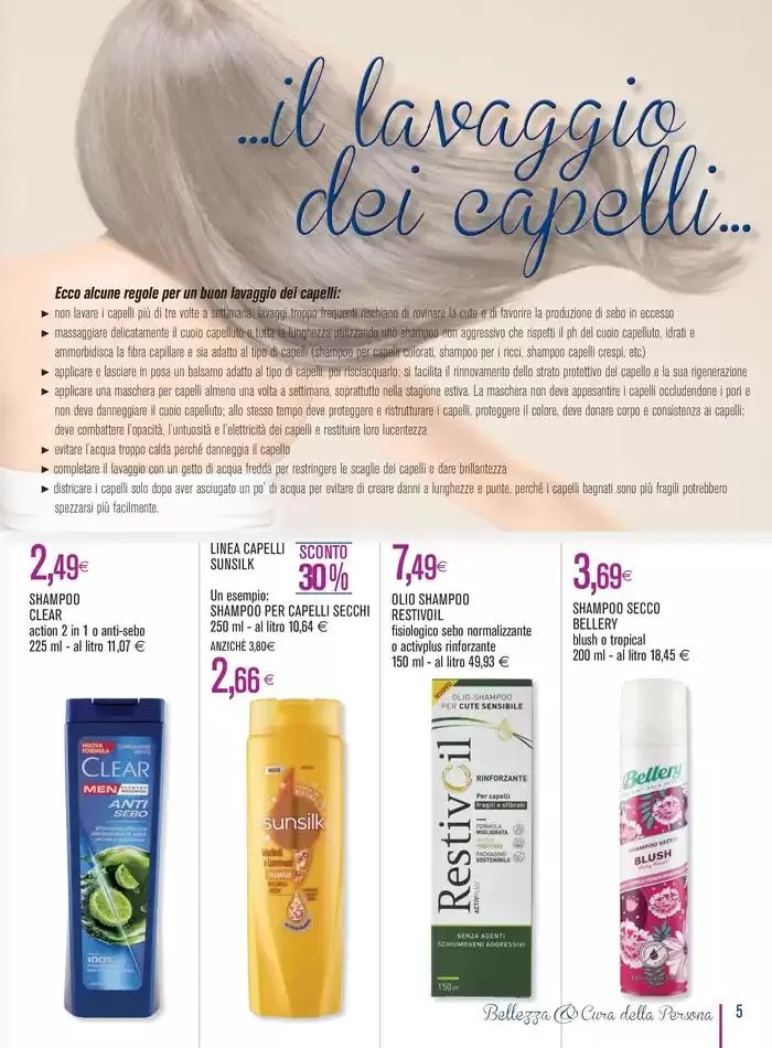 Bellezza& cura della persona da 27 marzo a 19 aprile di 2025 - Pagina del volantino 5