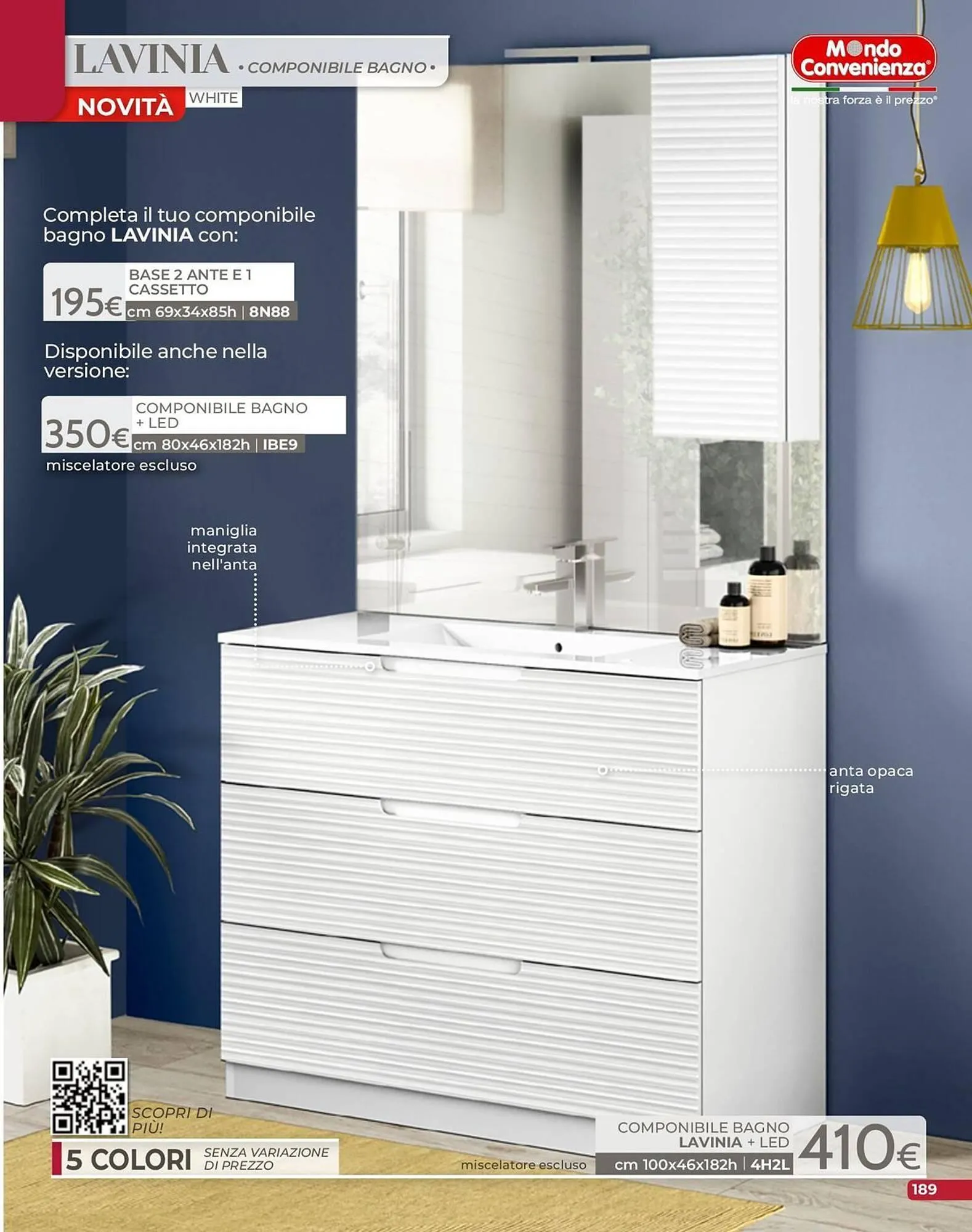 volantino Mondo Convenienza da 1 settembre a 31 dicembre di 2025 - Pagina del volantino 191