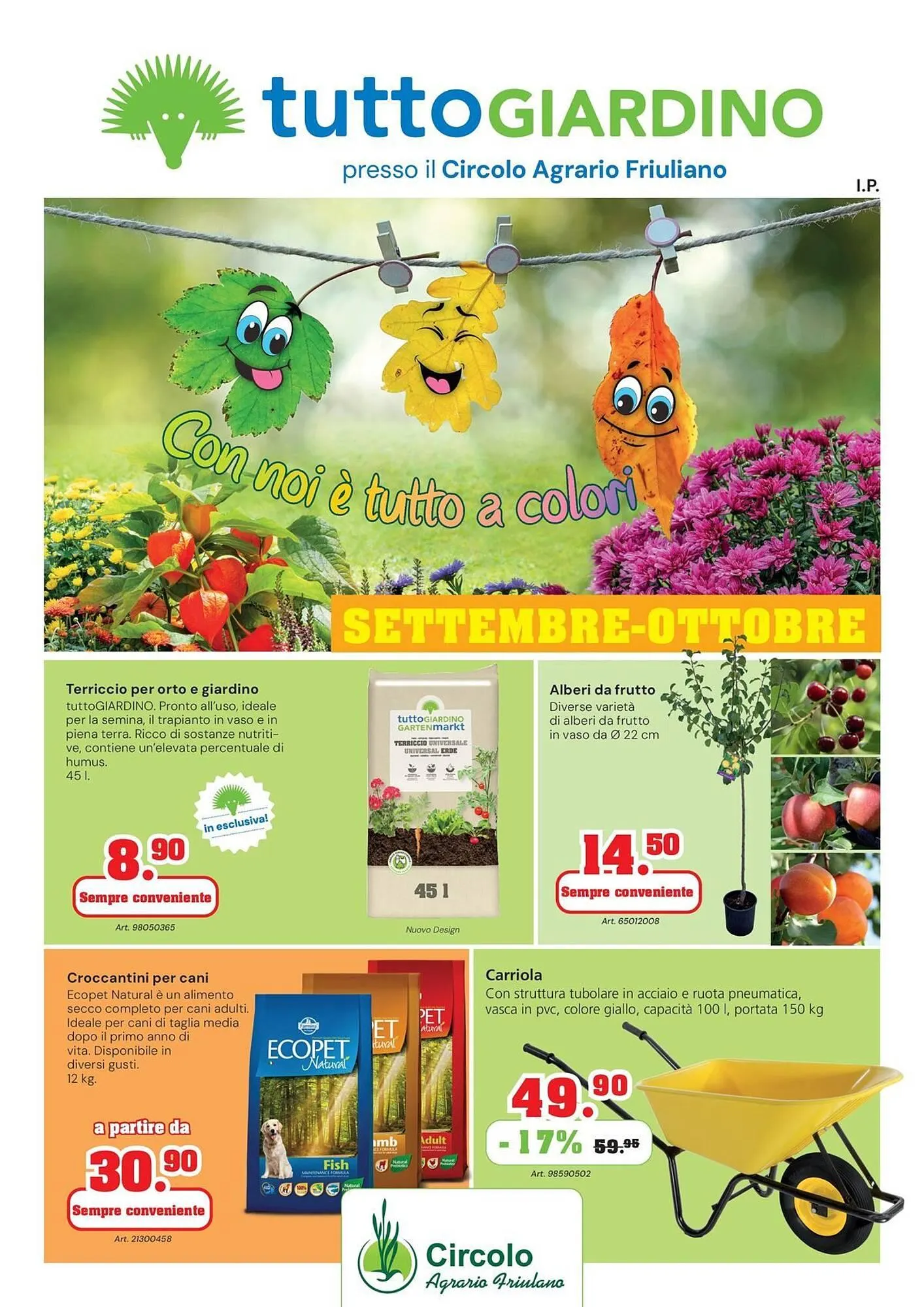 Volantino TuttoGiardino da 2 settembre a 31 ottobre di 2025 - Pagina del volantino 1