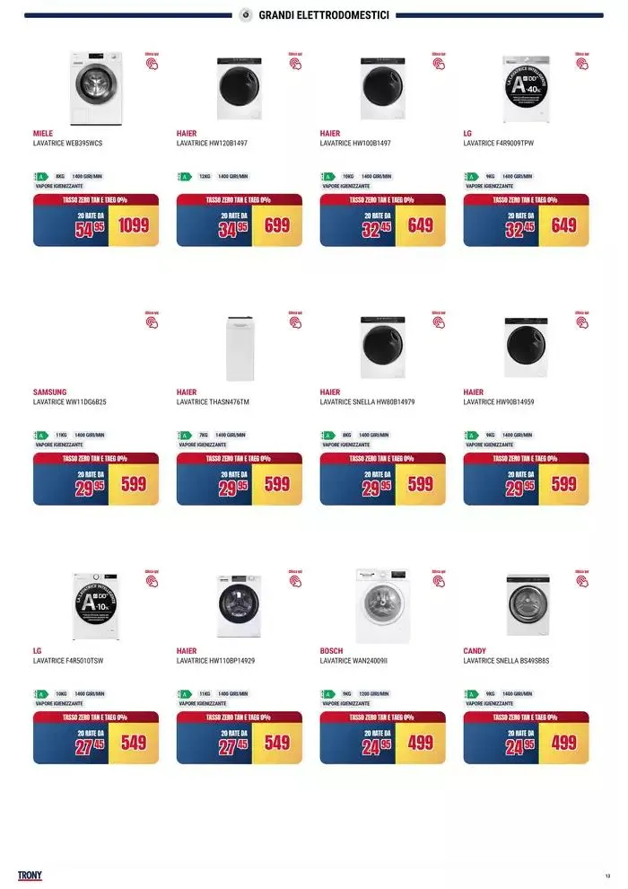 Tasso zero da 20 marzo a 2 aprile di 2025 - Pagina del volantino 13