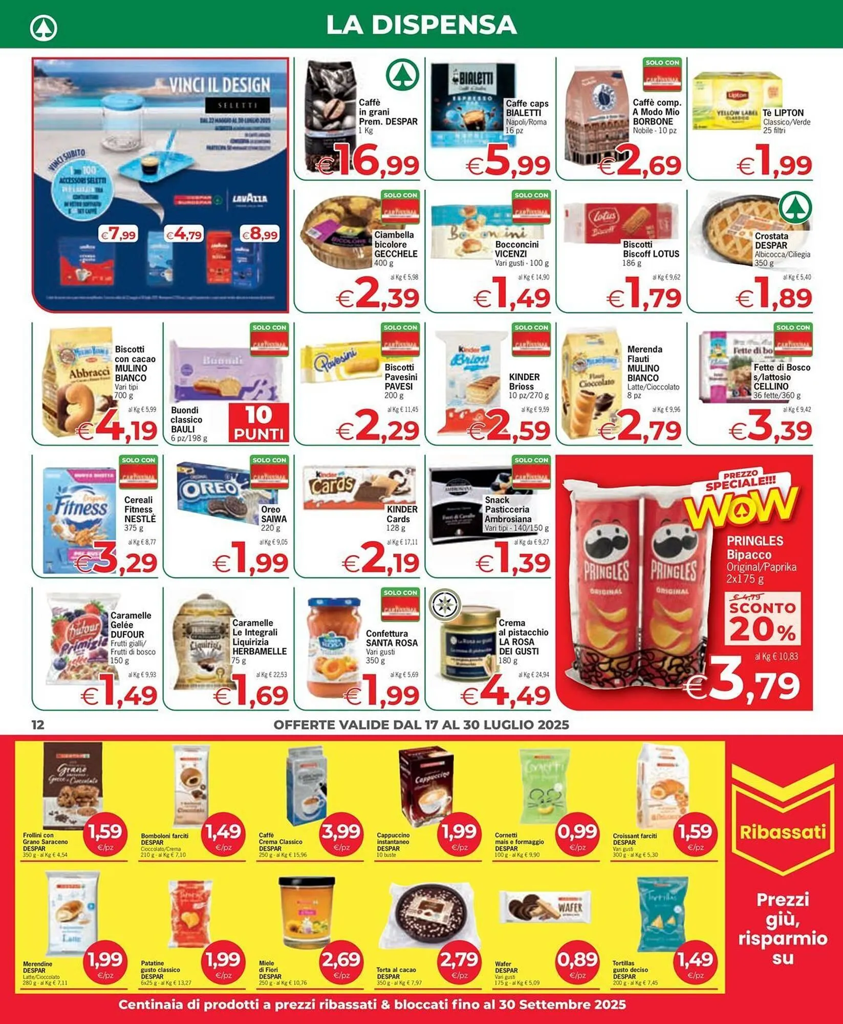 Volantino Despar da 17 luglio a 30 luglio di 2025 - Pagina del volantino 12