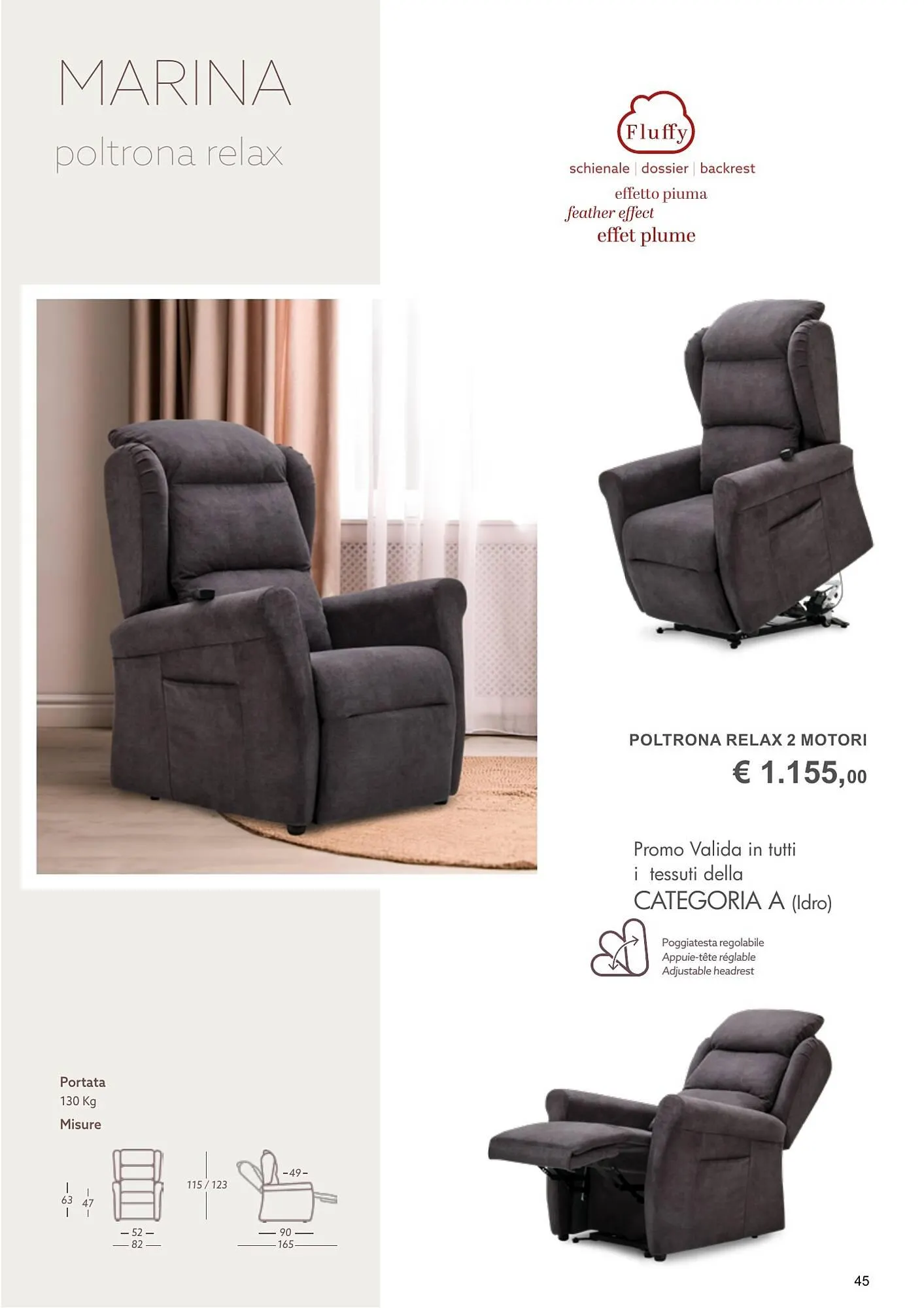 Volantino Outlet Divani da 15 ottobre a 31 dicembre di 2024 - Pagina del volantino 45