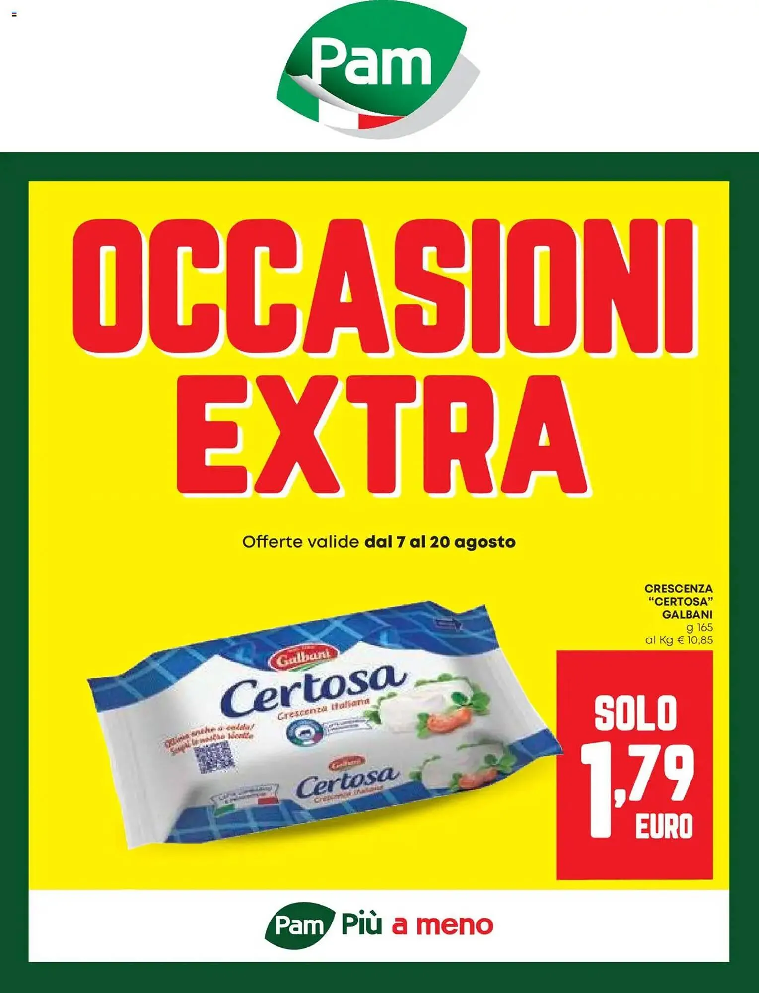 Volantino Pam da 7 agosto a 20 agosto di 2025 - Pagina del volantino 1