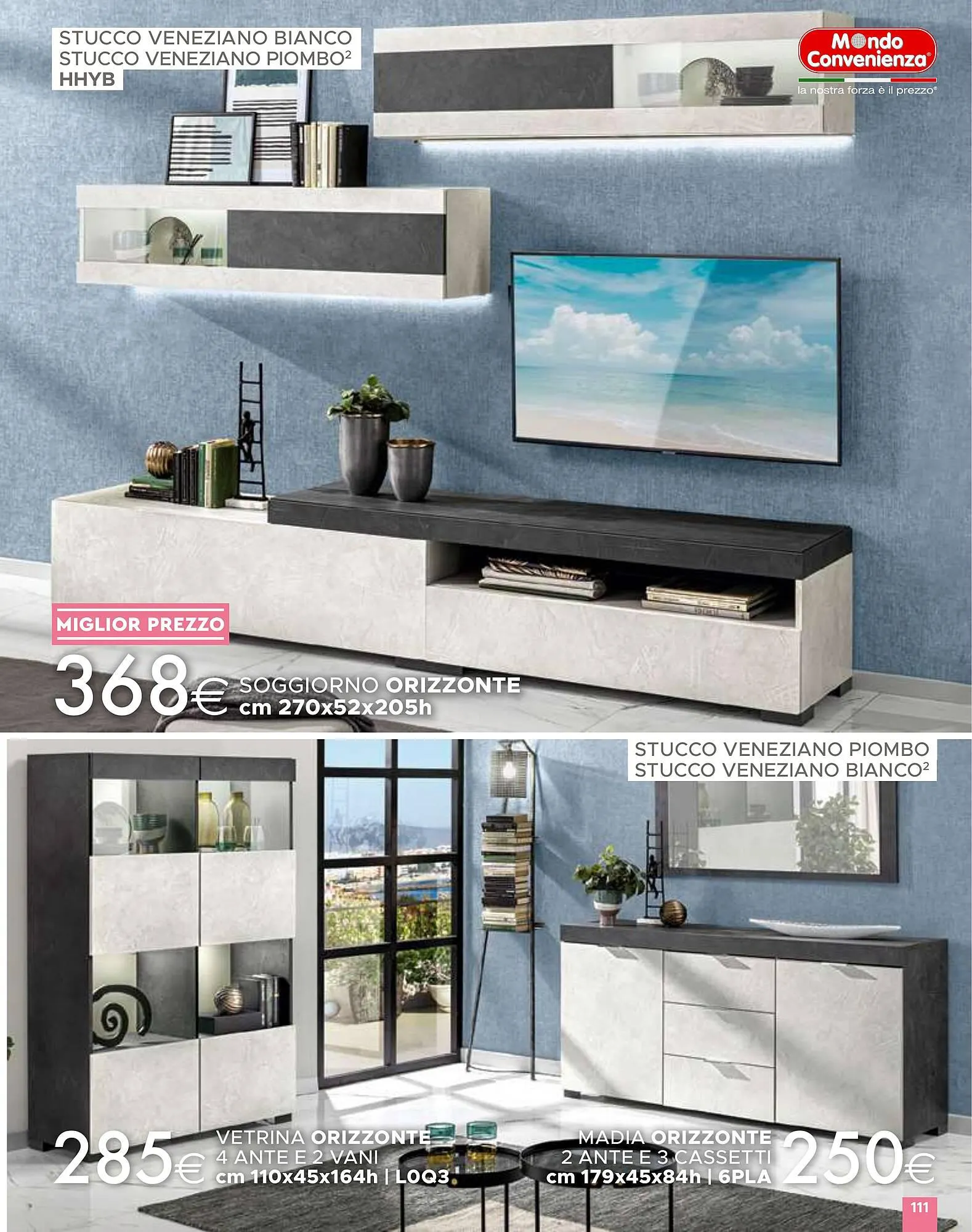 Volantino Mondo Convenienza da 1 aprile a 1 settembre di 2024 - Pagina del volantino 111