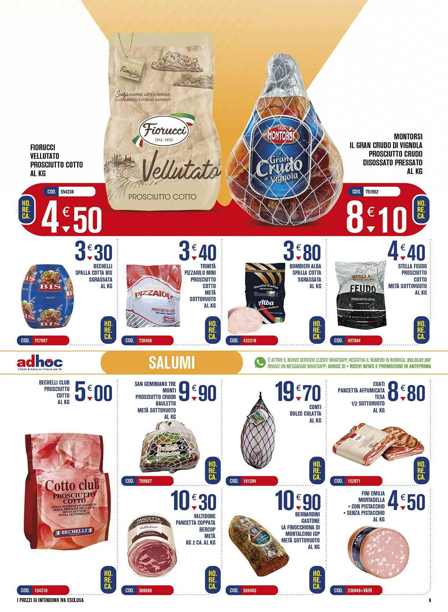 Volantino Adhoc da 9 ottobre a 22 ottobre di 2023 - Pagina del volantino 8