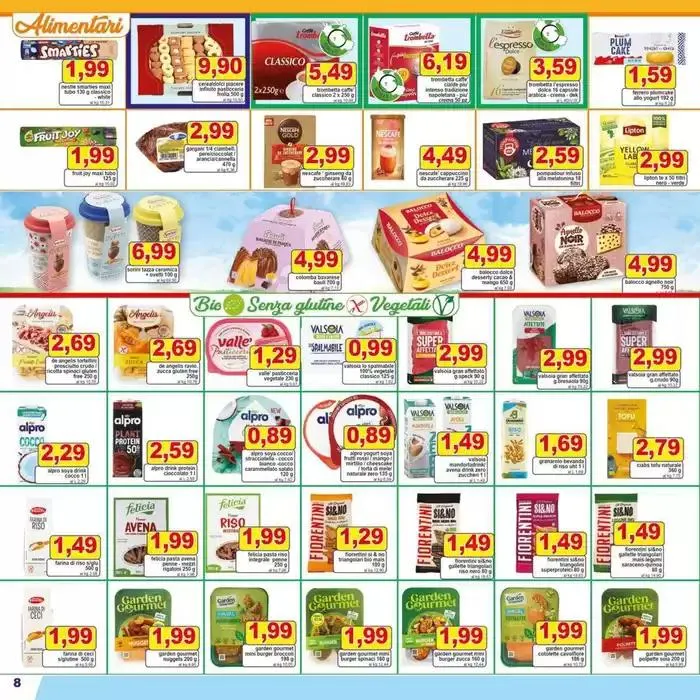 I prezzi più bassi della stagione da 21 marzo a 31 marzo di 2025 - Pagina del volantino 8