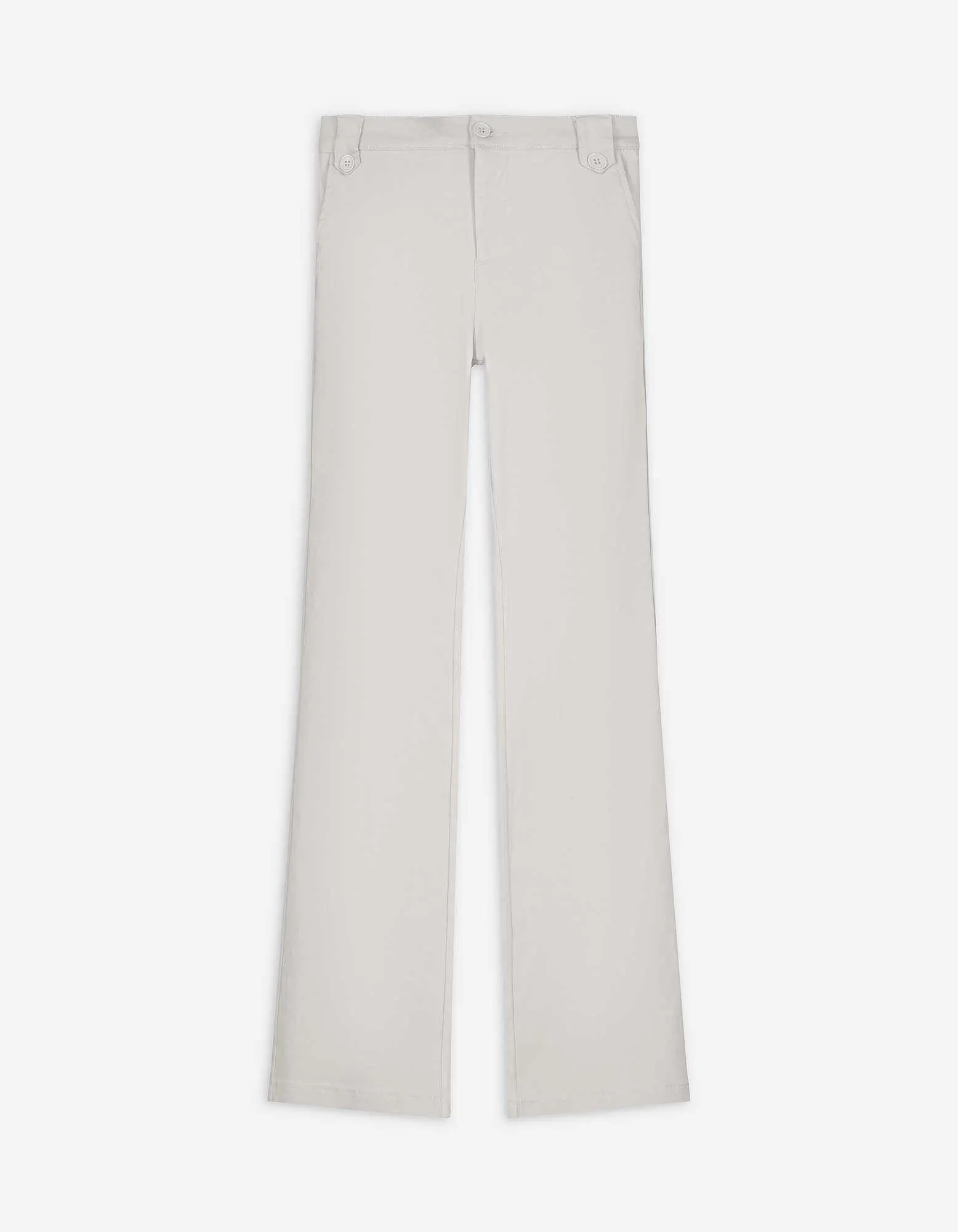 Pantaloni - Gamba larga - beige
