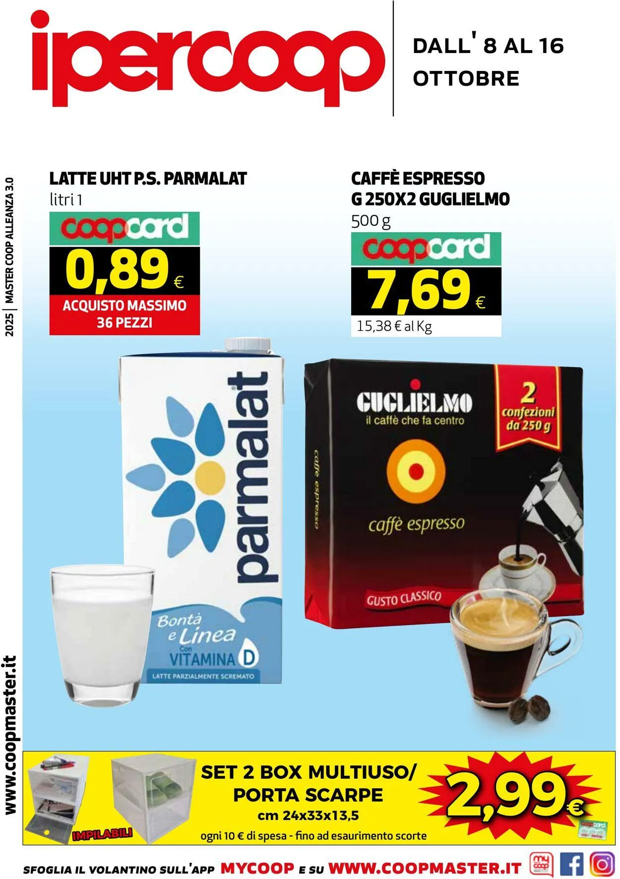 Coop Volantino attuale da 8 ottobre a 16 ottobre di 2025 - Pagina del volantino 1