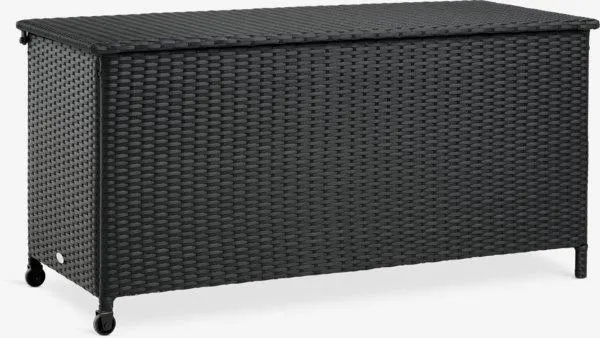 Contenitore per cuscini esterno YDERUP L133xH64xP55 cm nero