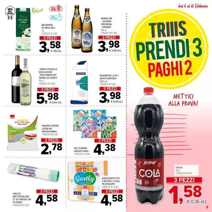 3x2 da 6 febbraio a 16 febbraio di 2025 - Pagina del volantino 5