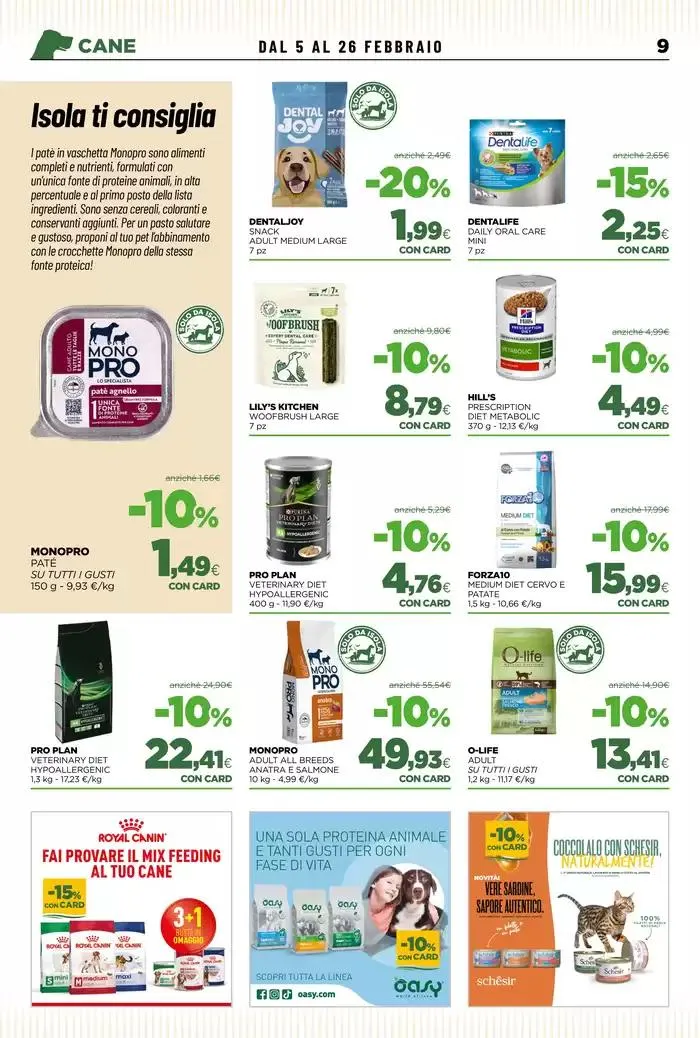 Il mese del cuore da 5 febbraio a 26 febbraio di 2025 - Pagina del volantino 9