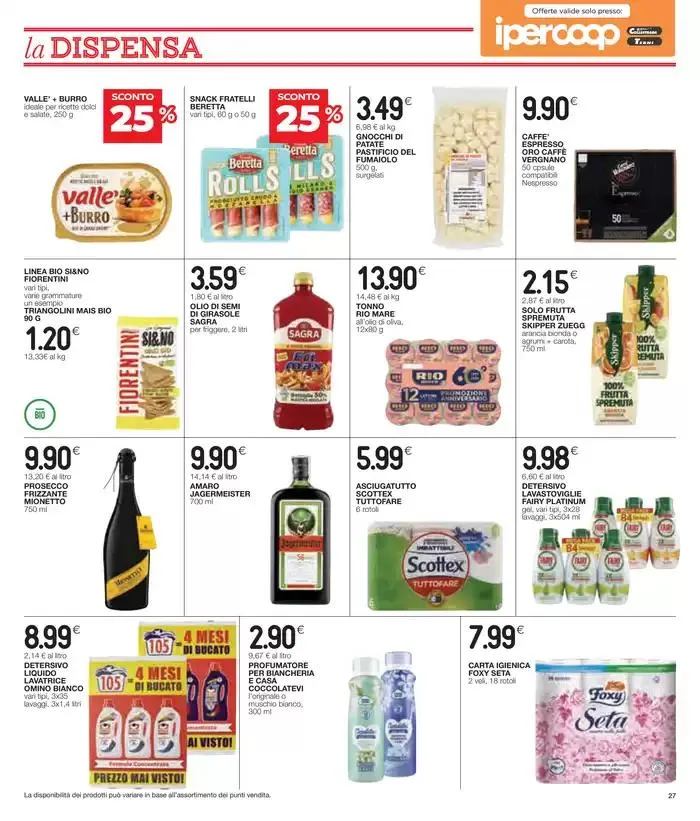 Super offerte da 23 aprile a 7 maggio di 2025 - Pagina del volantino 27