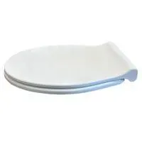 COPRIWATER CLIO-SMART-AIR TERMOINDURENTE BIANCO CERNIERE IN ACCIAIO SOFT CLOSE E SGANCIO RAPIDO