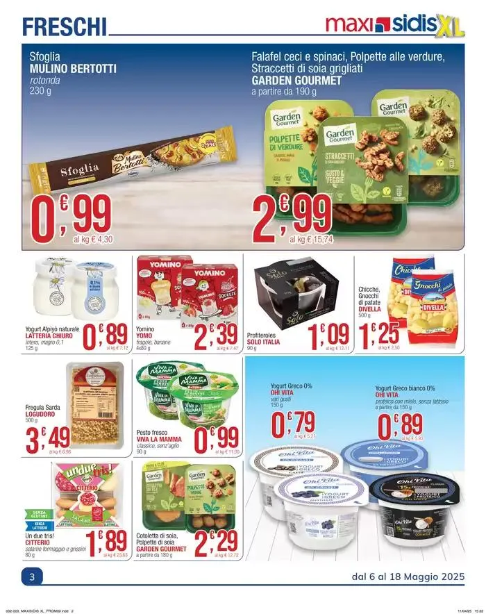 Il piacere di fare la spesa da 5 maggio a 18 maggio di 2025 - Pagina del volantino 3