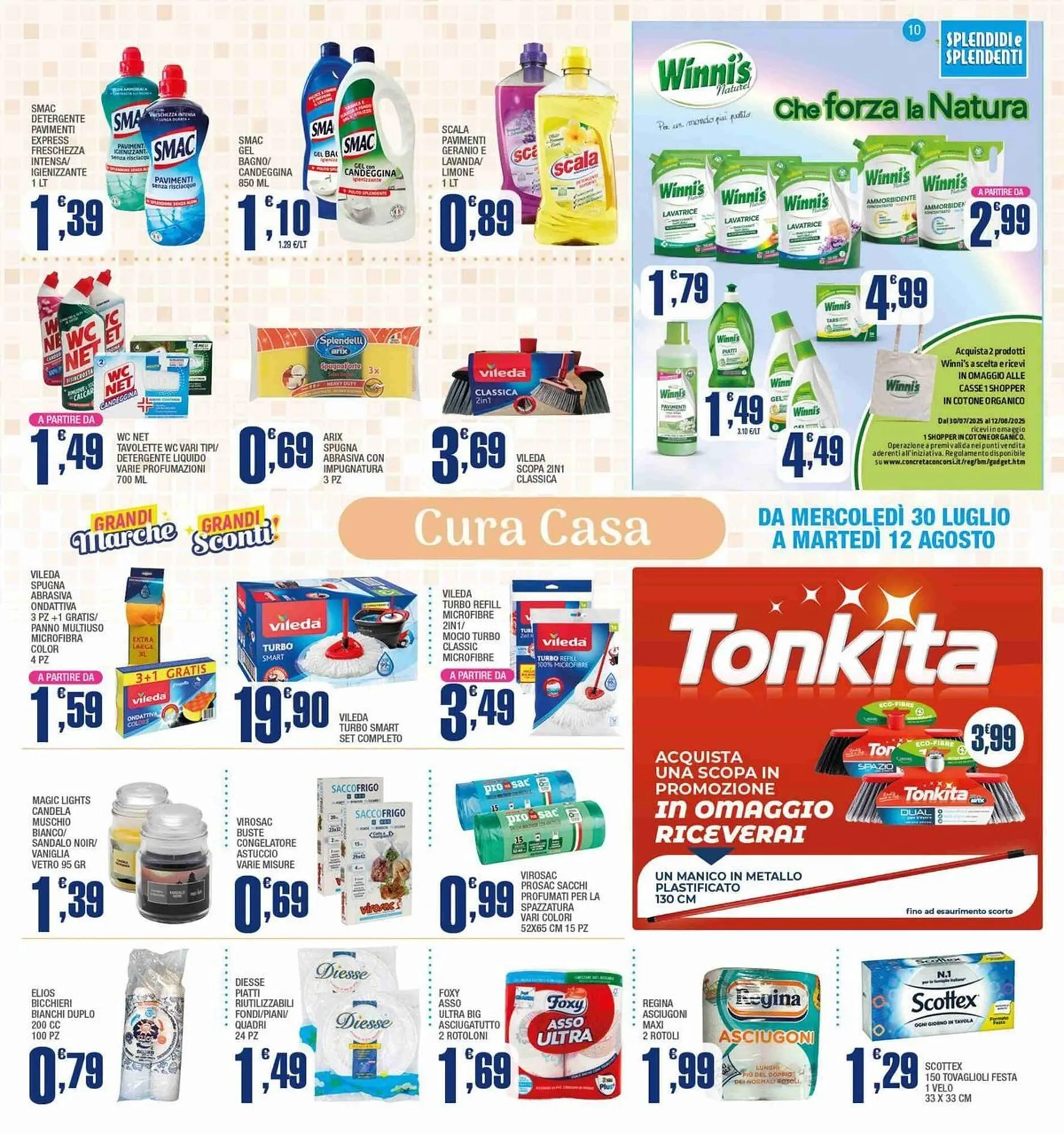 Volantino Splendidi e Splendenti da 1 agosto a 12 agosto di 2025 - Pagina del volantino 10
