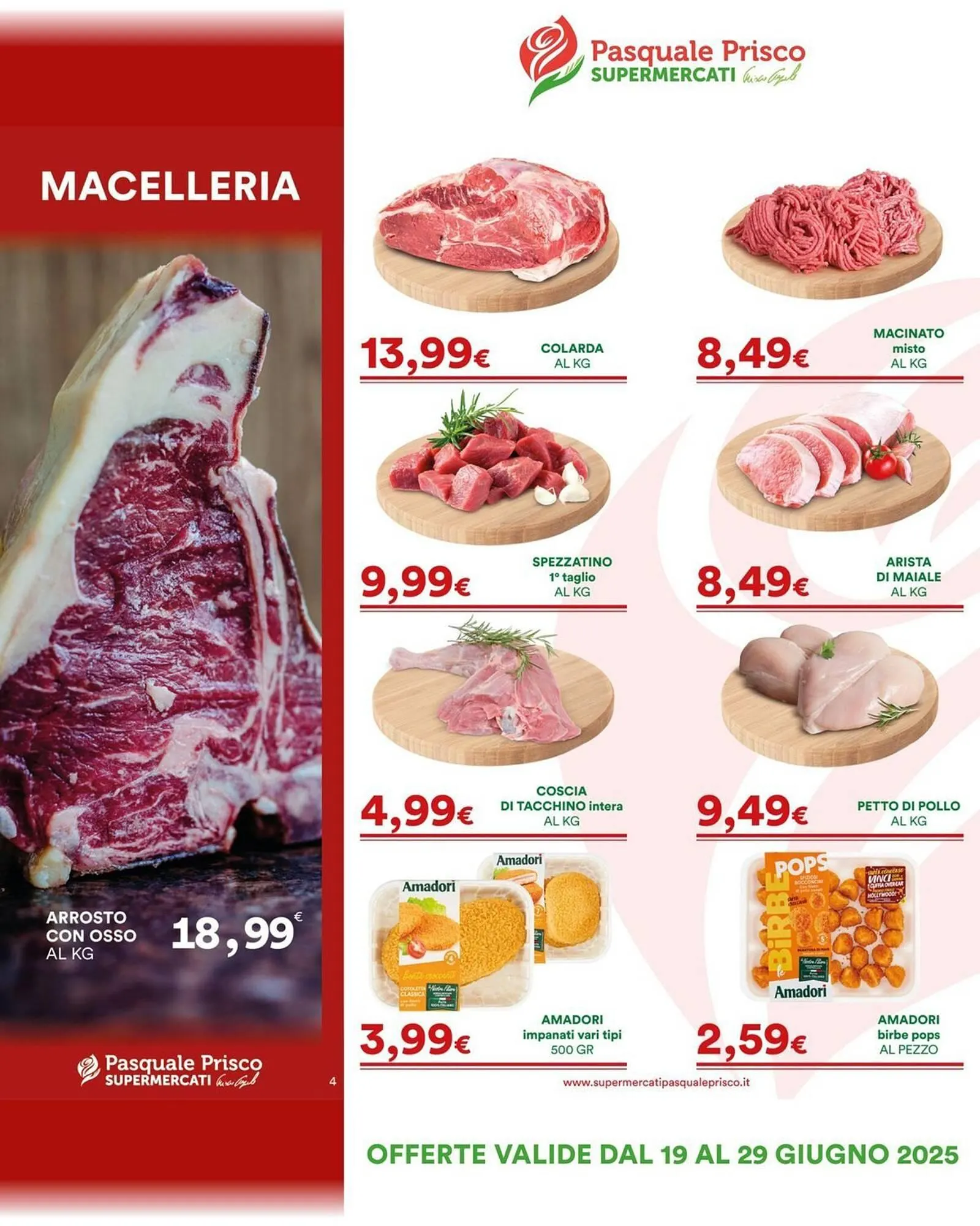 Volantino Supermercati Pasquale Prisco da 30 giugno a 13 luglio di 2025 - Pagina del volantino 4