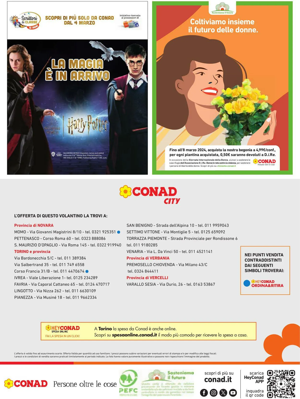 Conad - City - Torino Volantino attuale da 22 febbraio a 6 marzo di 2024 - Pagina del volantino 16