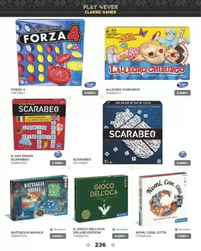 Catalogo di natale 2024! da 19 novembre a 24 dicembre di 2024 - Pagina del volantino 238
