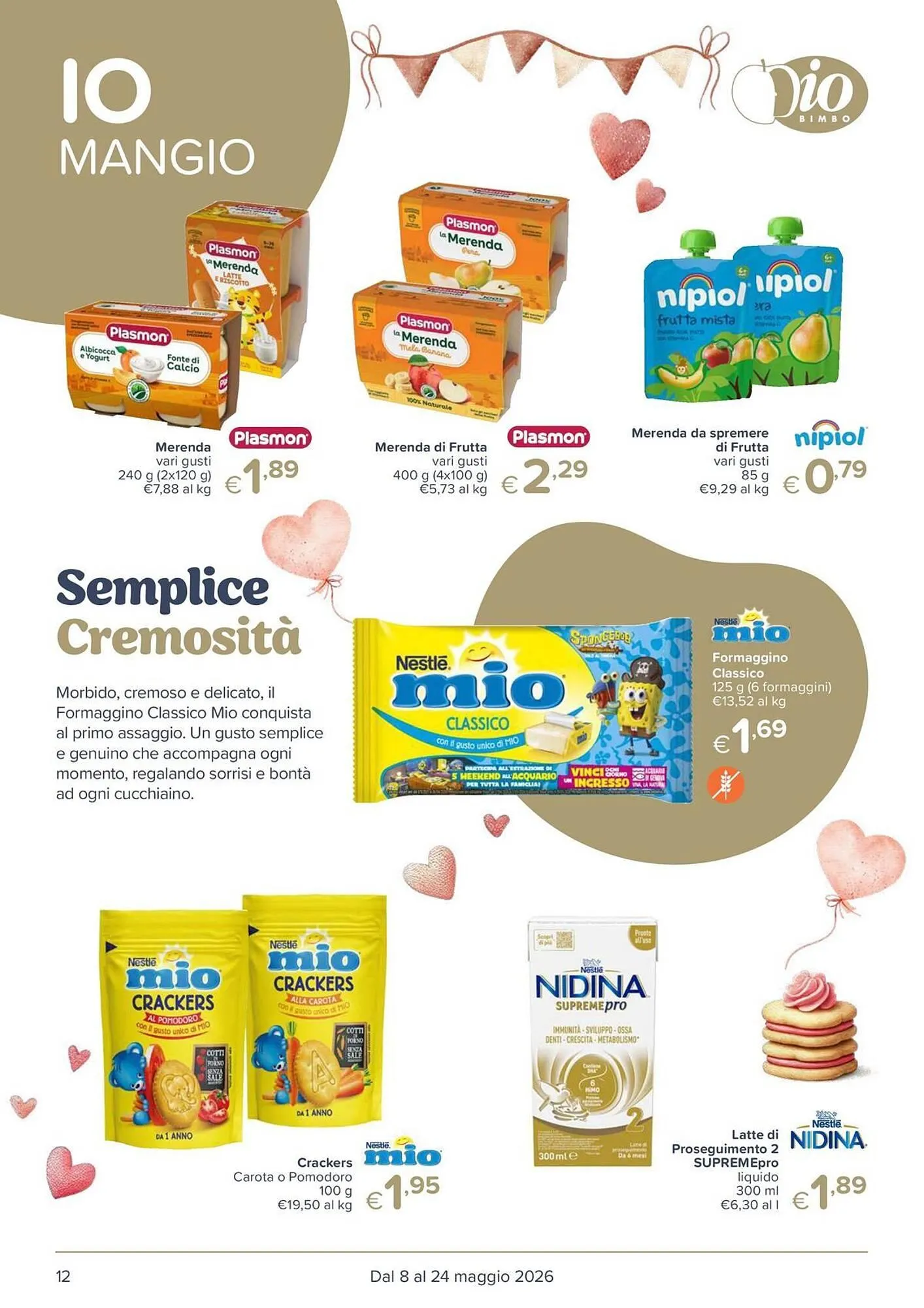 Volantino Io Bimbo da 8 maggio a 24 maggio di 2026 - Pagina del volantino 12
