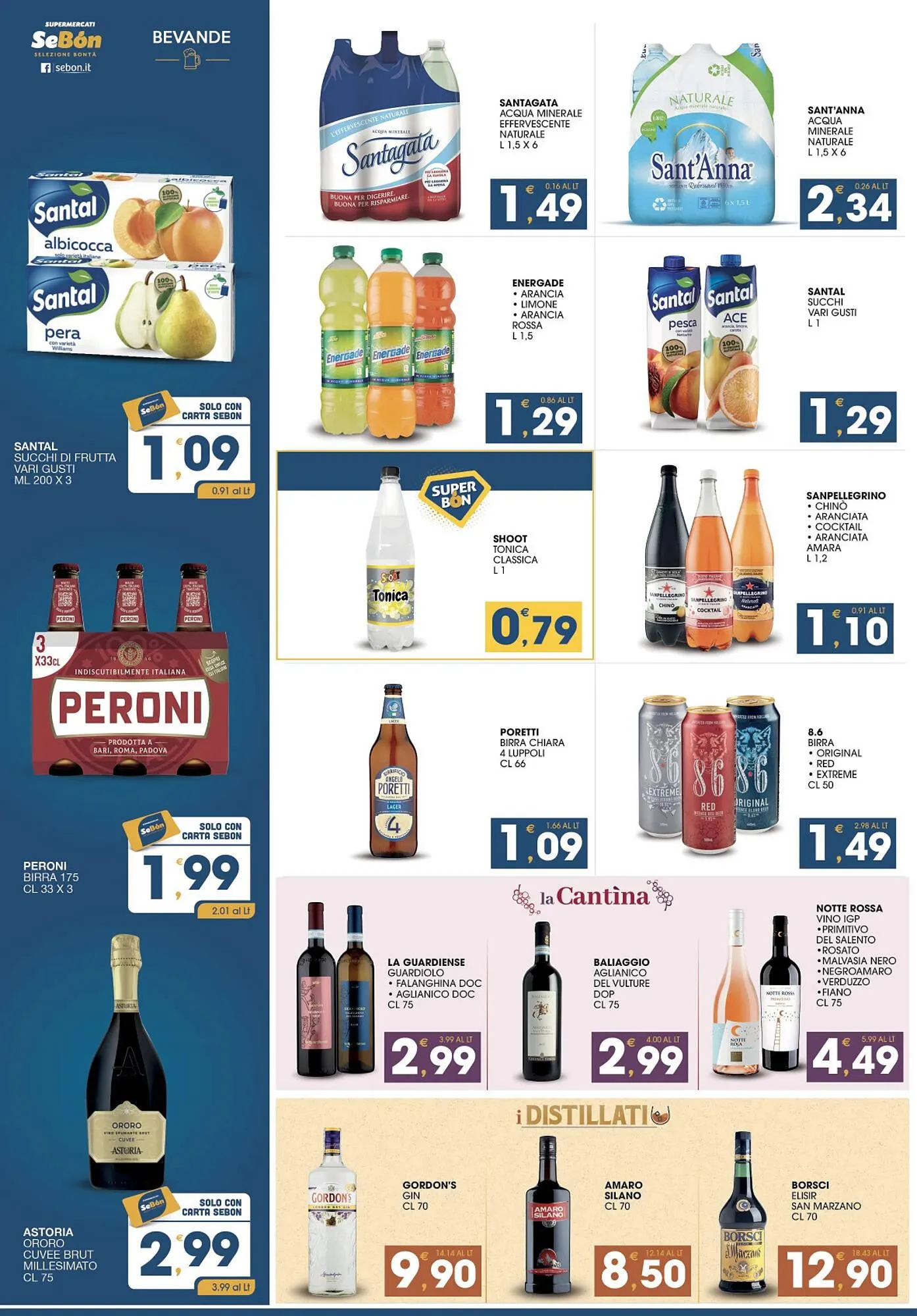 Volantino SeBón Supermercati da 10 settembre a 19 settembre di 2024 - Pagina del volantino 10