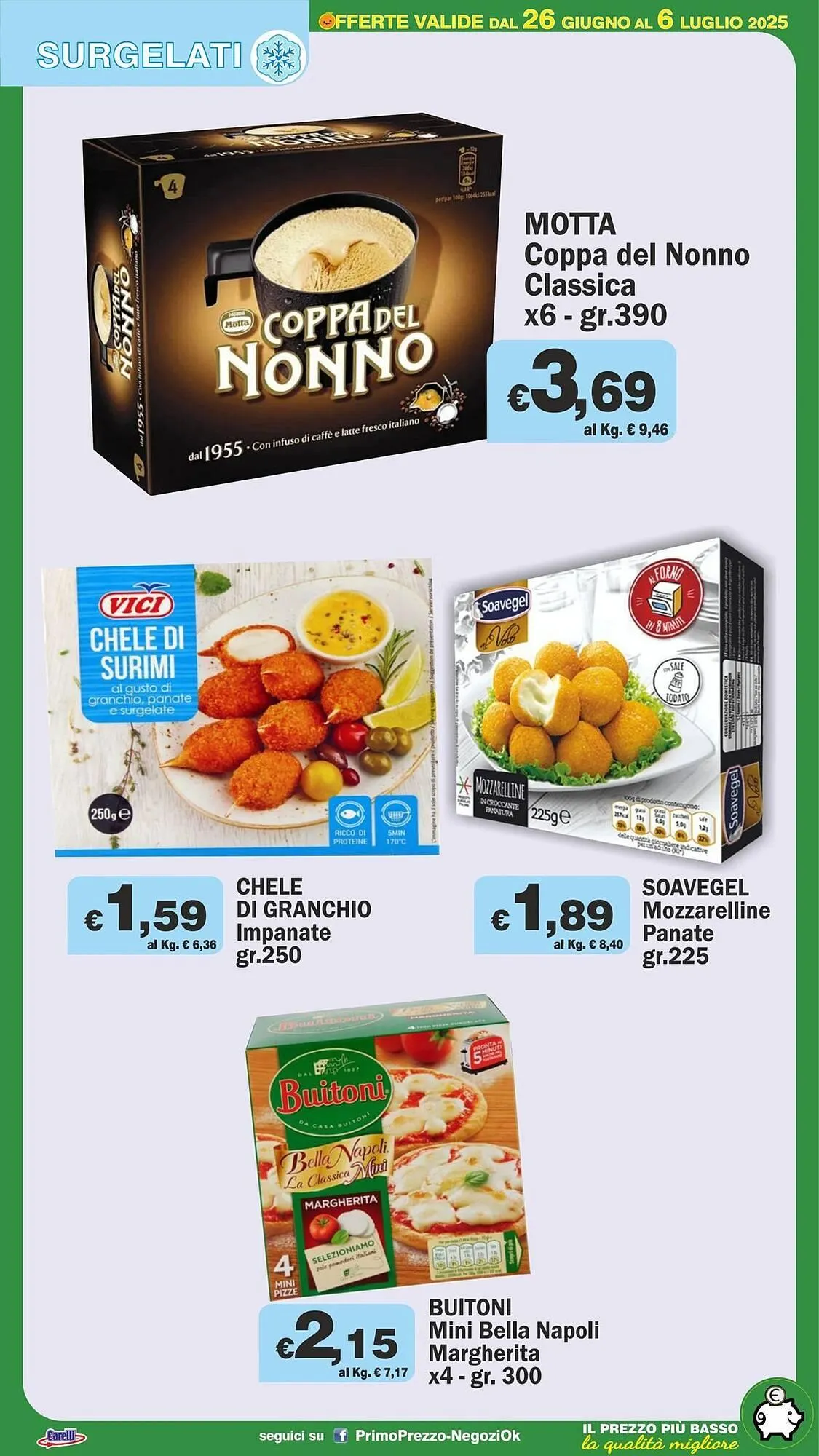 Volantino Primo Prezzo da 26 giugno a 6 luglio di 2025 - Pagina del volantino 33