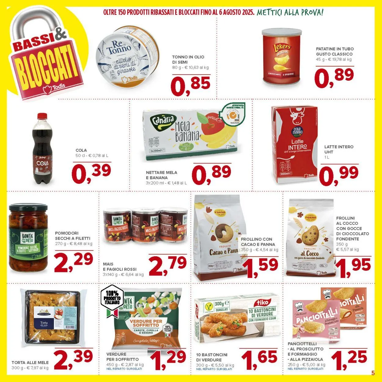 Todis Volantino attuale da 3 settembre a 17 settembre di 2025 - Pagina del volantino 5