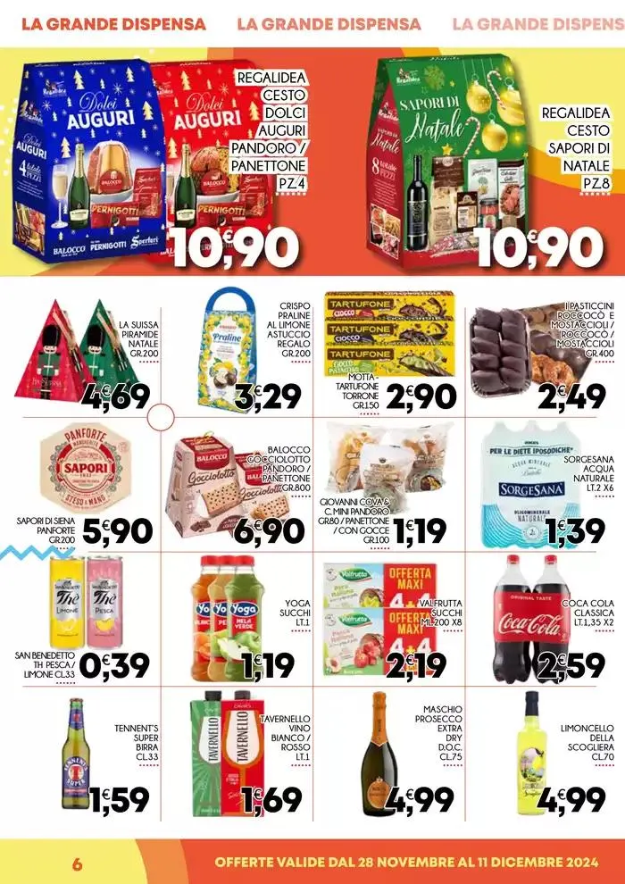 Veri sapori d'italia da 2 dicembre a 11 dicembre di 2024 - Pagina del volantino 6