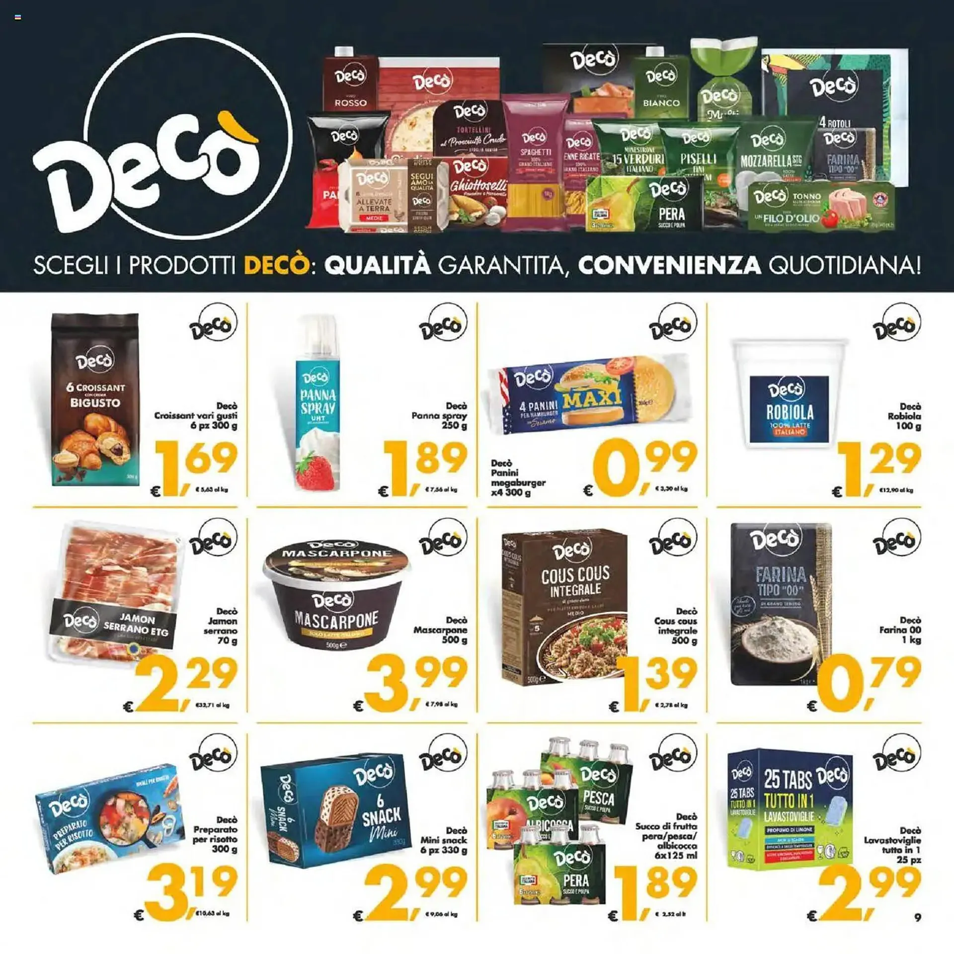 Volantino Deco Supermercati da 24 giugno a 3 luglio di 2025 - Pagina del volantino 10