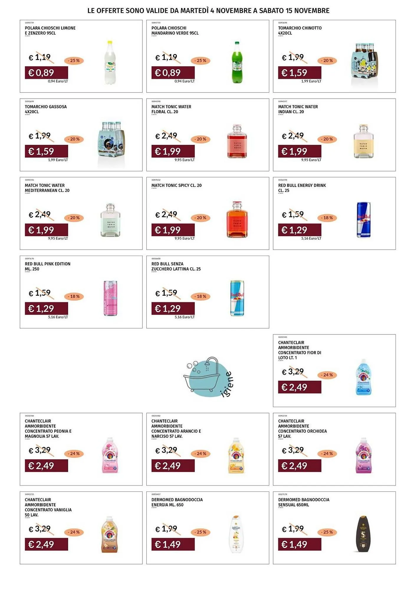 Volantino Prezzemolo e Vitale da 4 novembre a 15 novembre di 2025 - Pagina del volantino 32