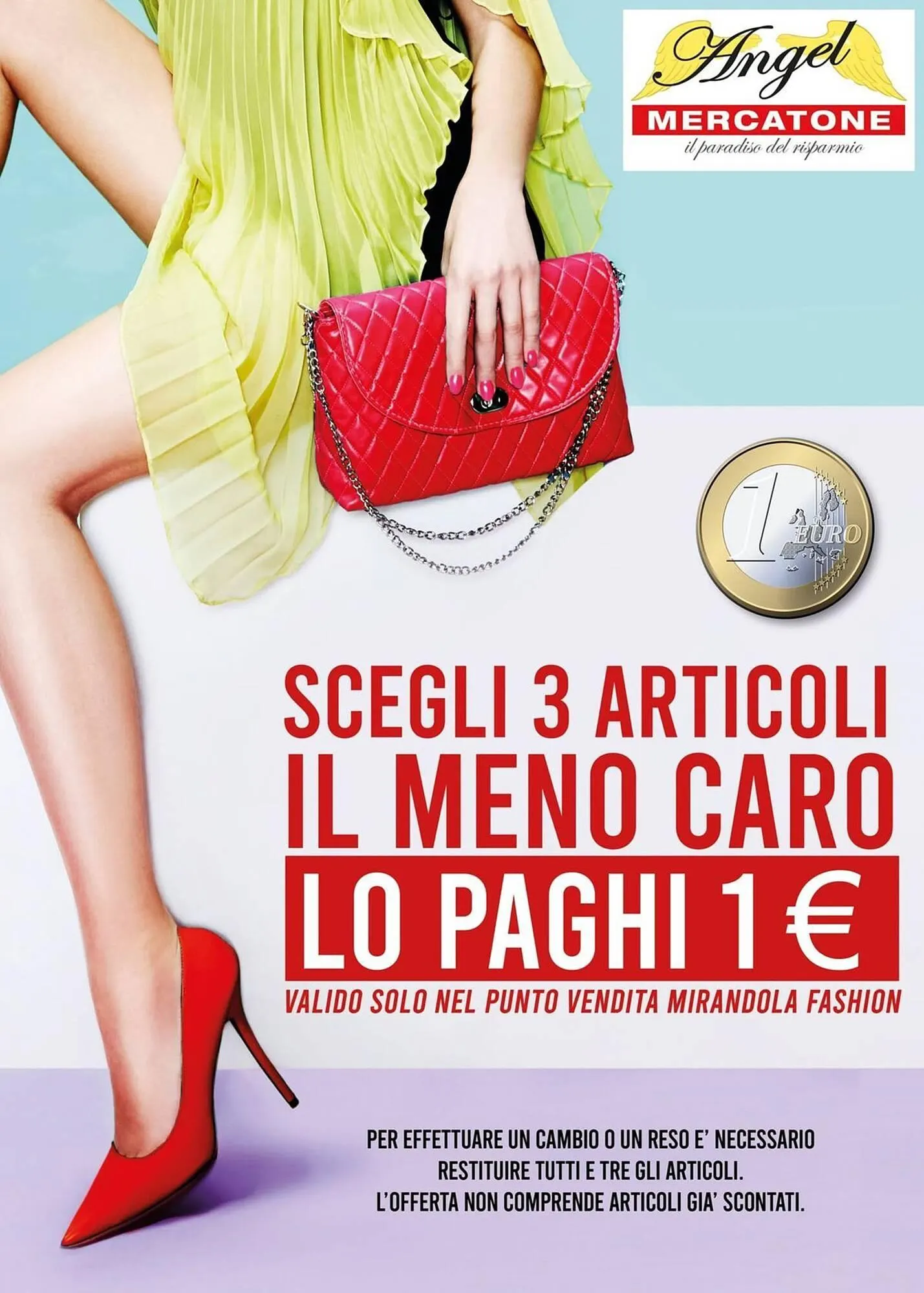 Volantino Angel Mercatone - 1