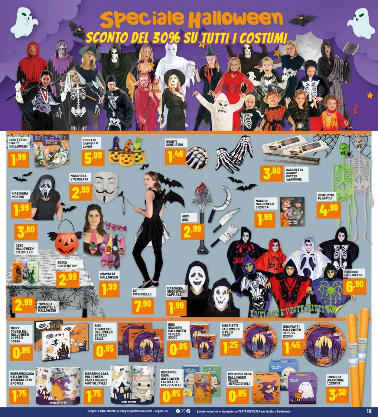 Risparmio Casa Volantino attuale da 23 ottobre a 8 novembre di 2025 - Pagina del volantino 19