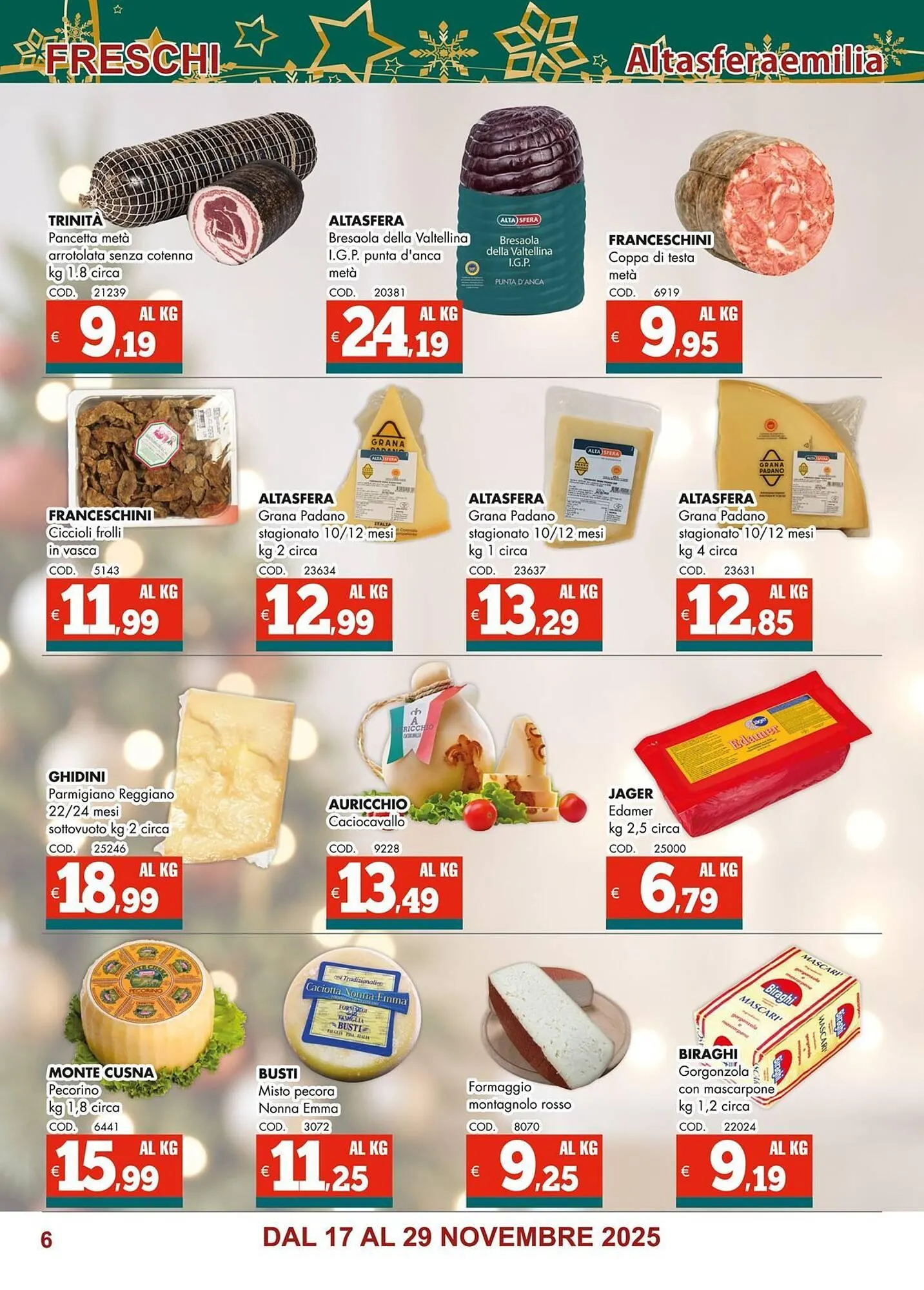 Volantino Altasfera da 17 novembre a 29 novembre di 2025 - Pagina del volantino 6