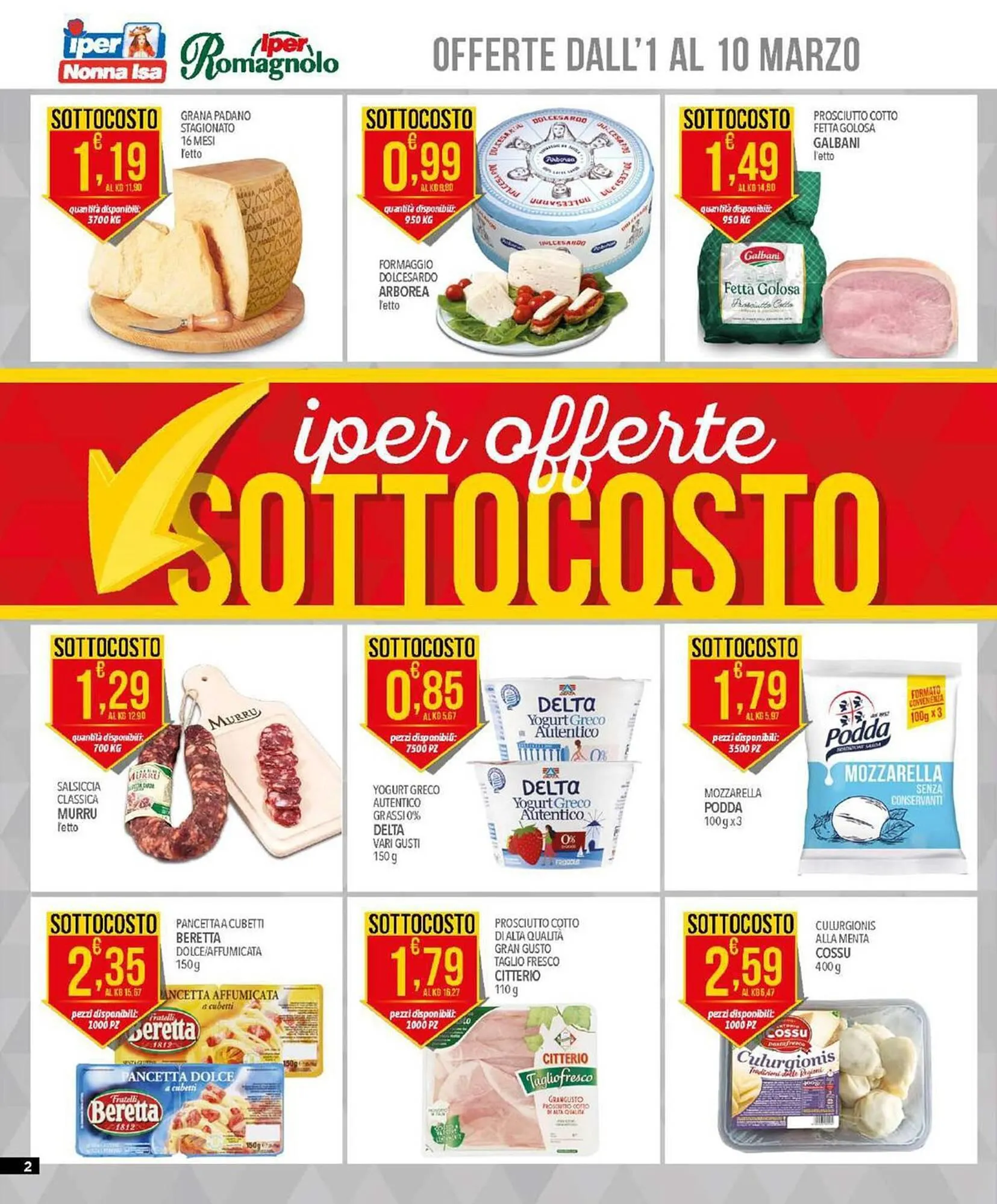 Volantino Iper Nonna Isa da 1 marzo a 10 marzo di 2024 - Pagina del volantino 2