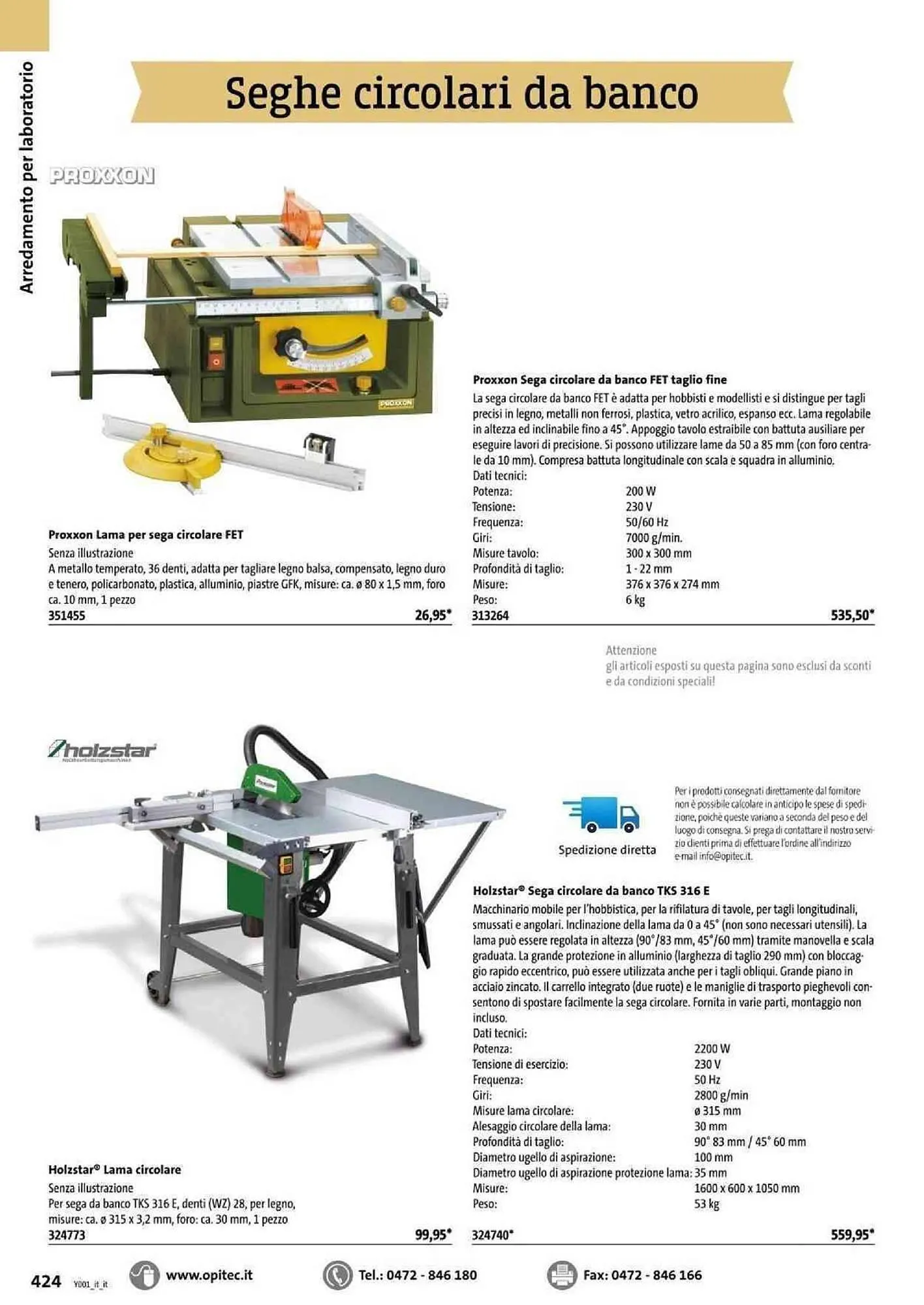 Volantino Opitec da 6 gennaio a 31 agosto di 2024 - Pagina del volantino 424