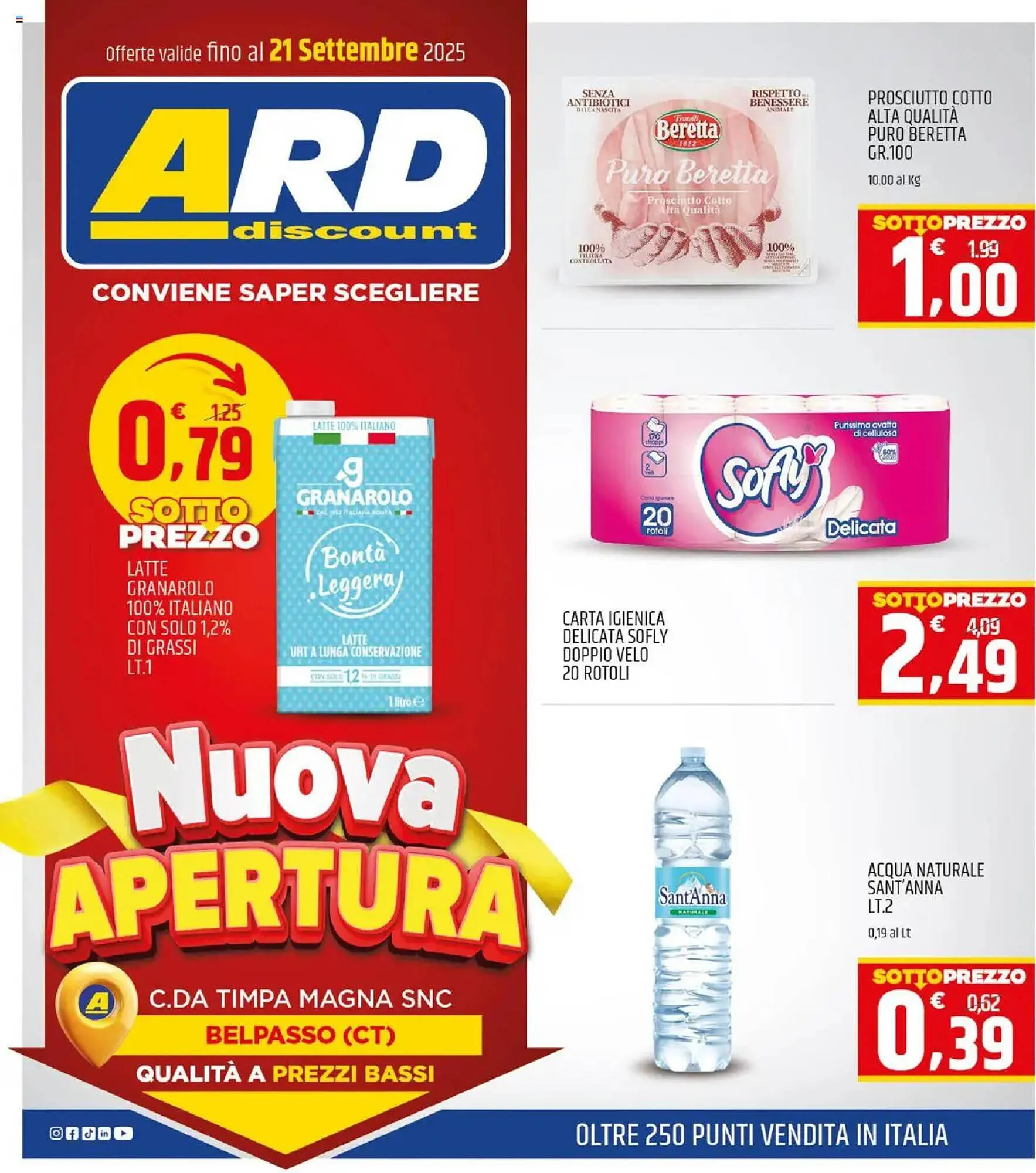 Volantino Ard Discount da 11 settembre a 21 settembre di 2025 - Pagina del volantino 1