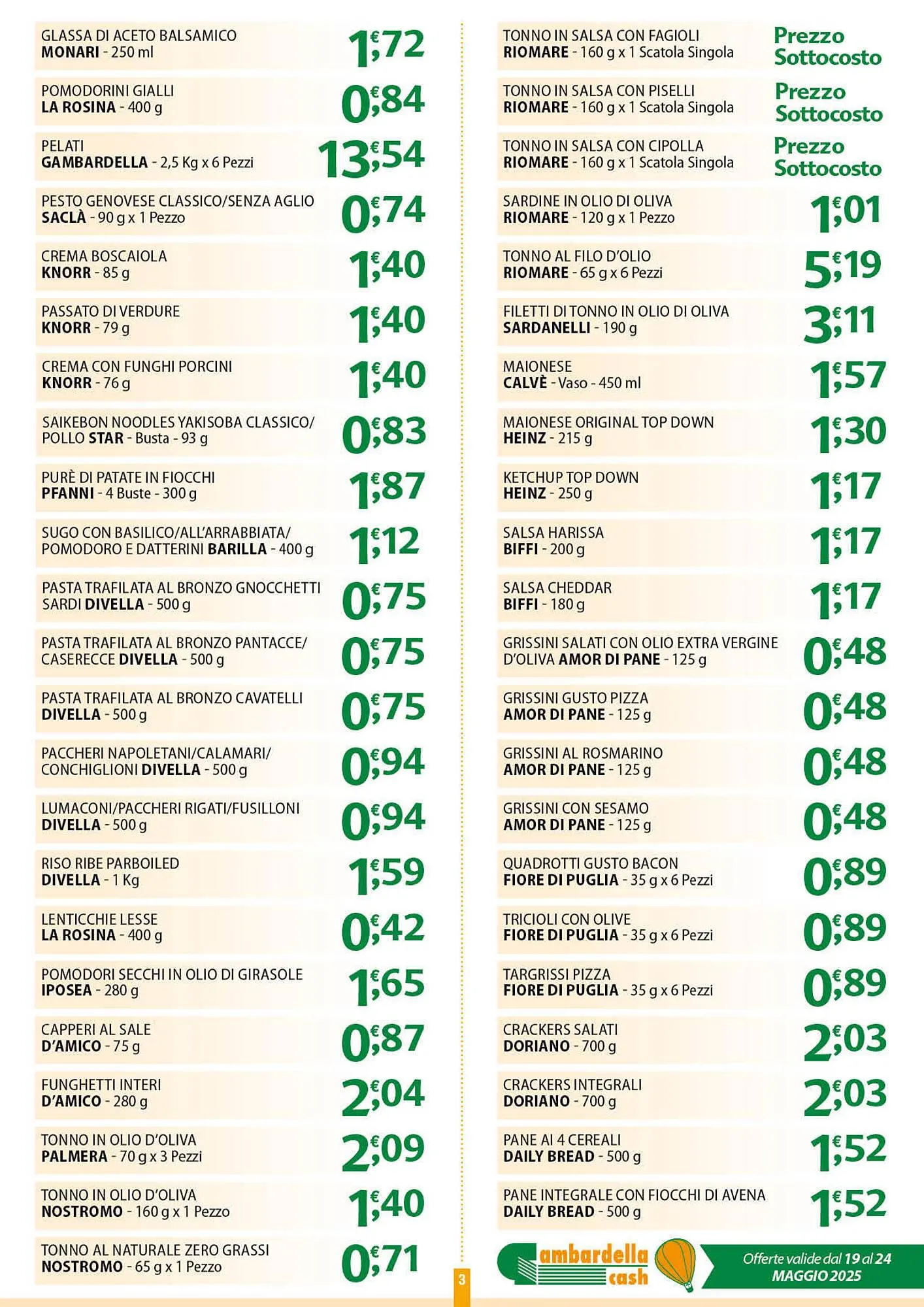Volantino Gambardella Cash da 19 maggio a 24 maggio di 2025 - Pagina del volantino 3