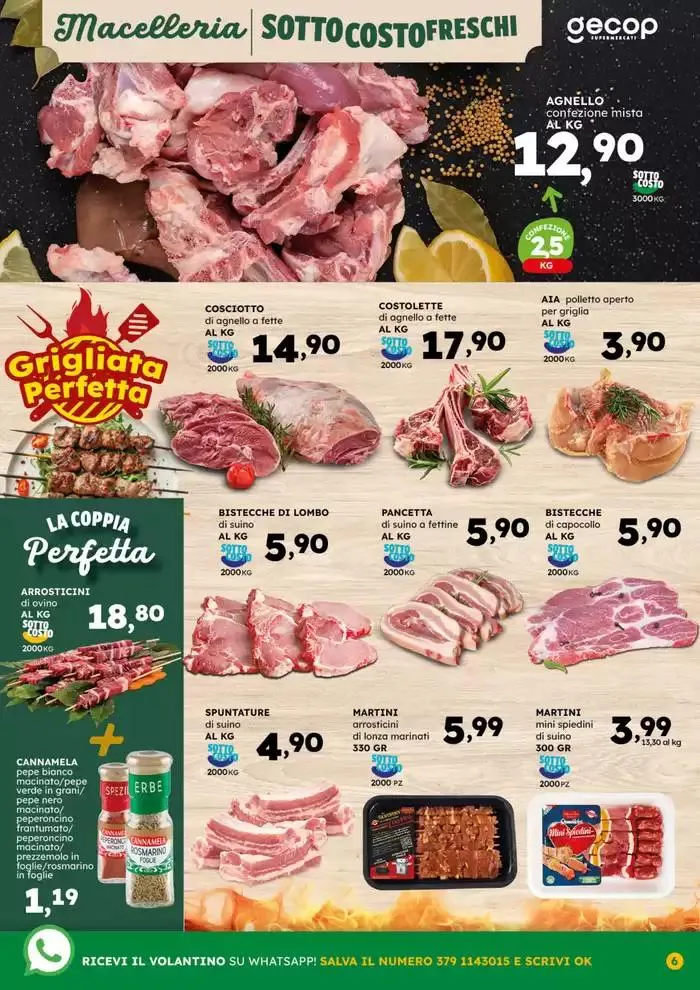 Sottocosto Freschi da 22 aprile a 4 maggio di 2025 - Pagina del volantino 6