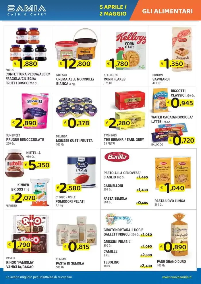 Dal 5 aprile al 2 maggio da 5 aprile a 2 maggio di 2025 - Pagina del volantino 5